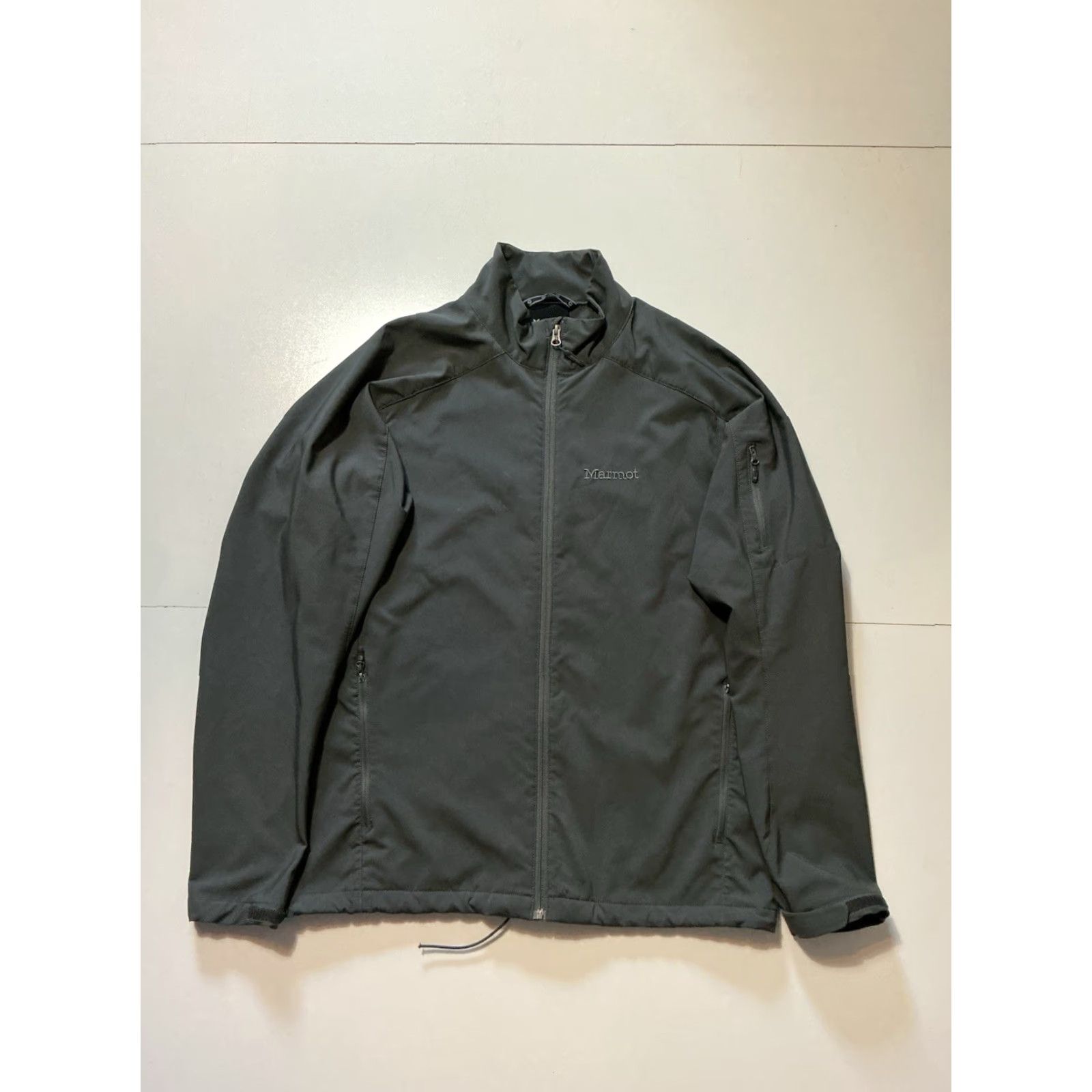 Marmot Marmot Jacket Approach M3 Softshell Slate Grey Water Repellent Full Zip Sz. L Size US L / EU 52-54 / 3 - 3 Thumbnail