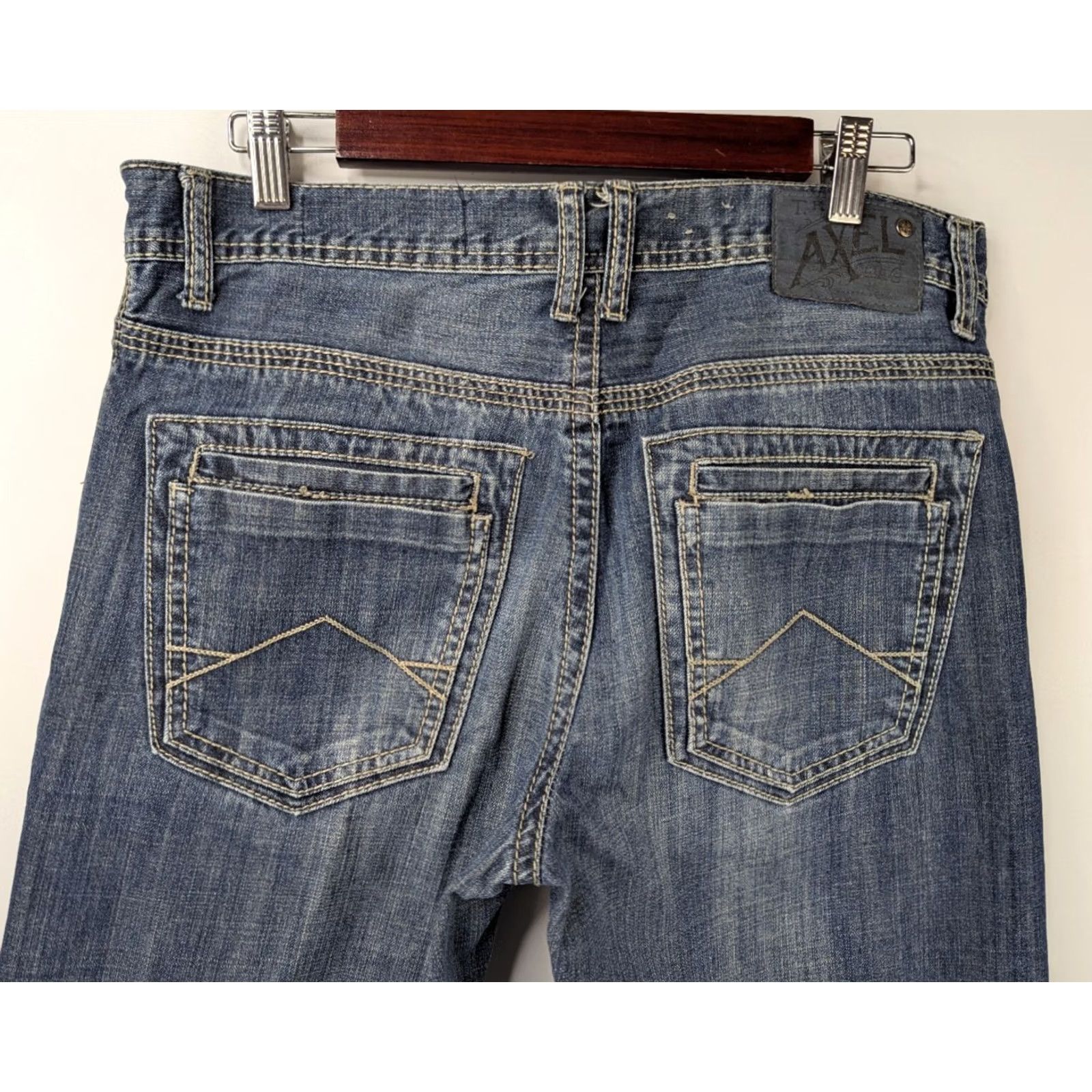 Vintage TK Axel Treadwell Jeans Blue Cotton Relaxed Straight Adult Mens 32x29 5-Pocket Denim Vintage? No Size US 32 / EU 48 - 5 Thumbnail