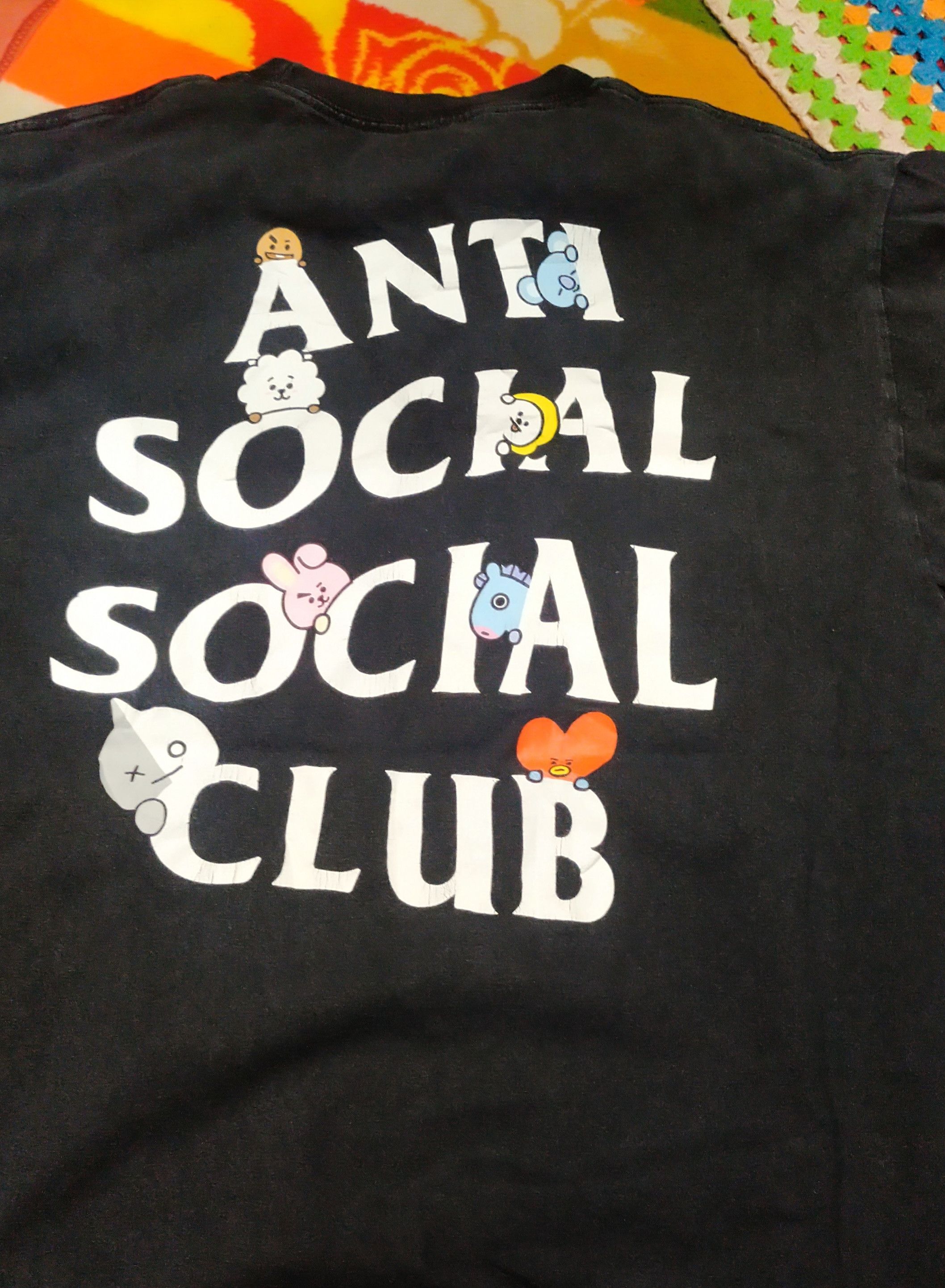 Anti Social Social Club ANTI SOCIAL SOCIAL CLUB BT21 TEE Size US L / EU 52-54 / 3 - 5 Thumbnail