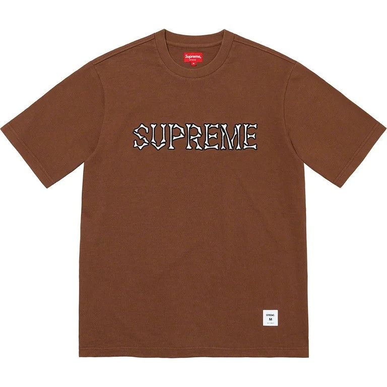 Supreme Supreme Bones Short-Sleeve Top 'Brown' Size US XXL / EU 58 / 5 - 1 Thumbnail