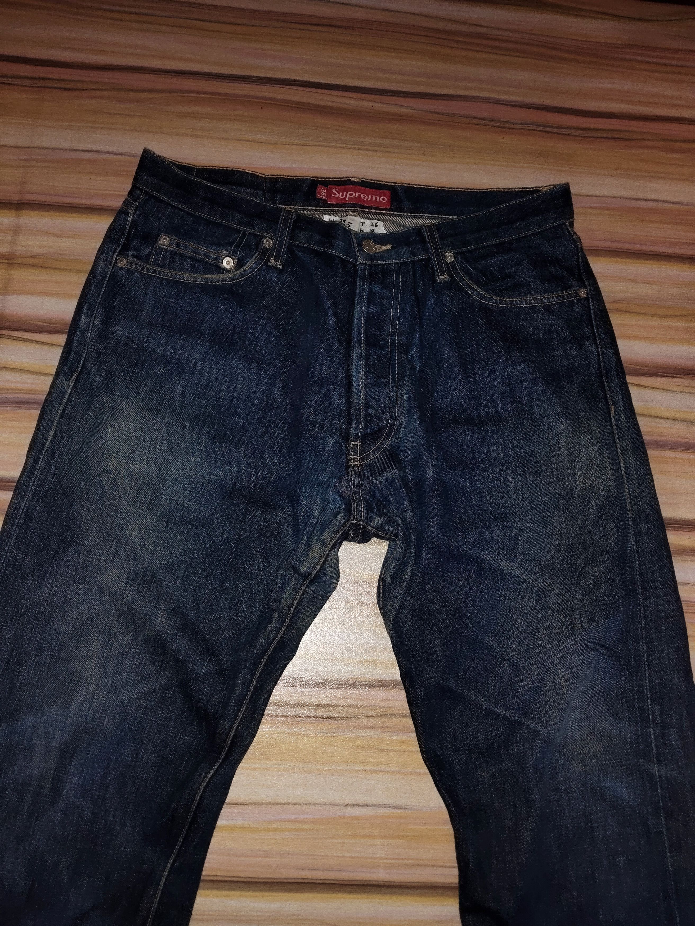 Supreme SUPREME SELVEDGE Jeans Size US 32 / EU 48 - 2 Thumbnail