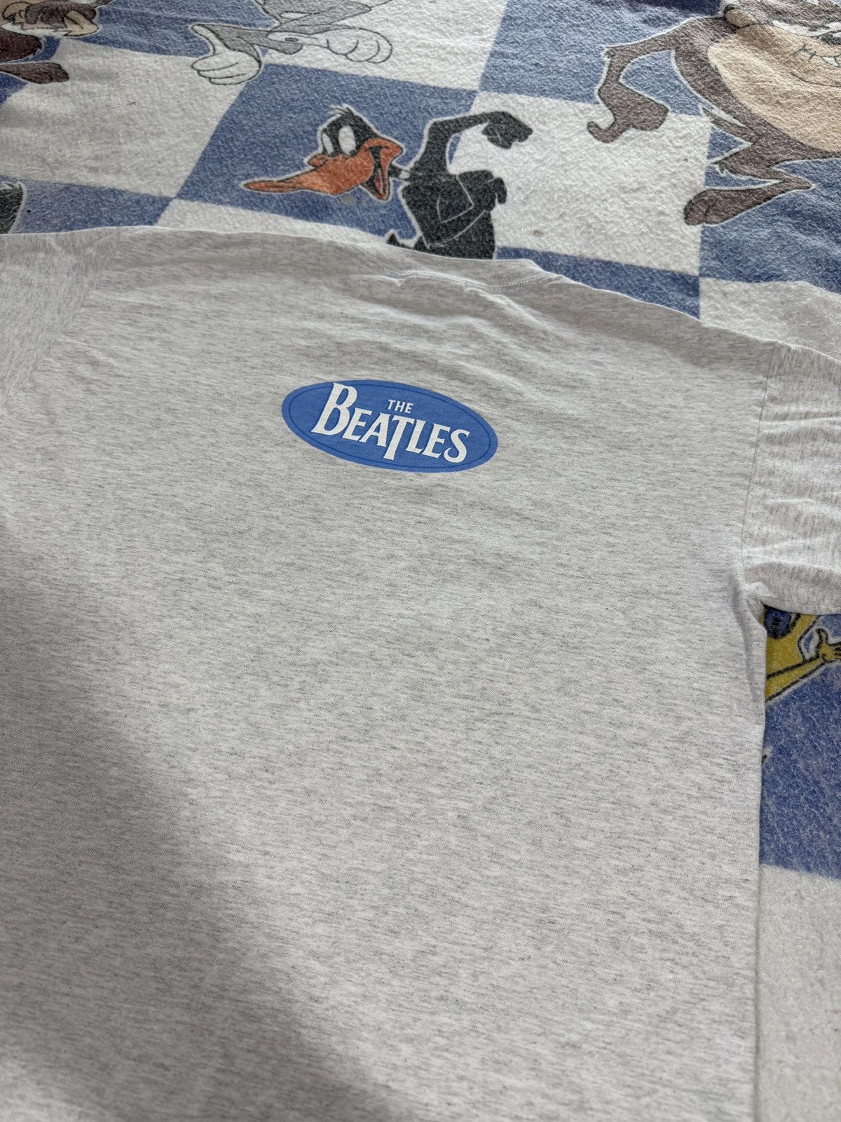 Band Tees Vintage 90’s The Beatles cartoon tee Size US L / EU 52-54 / 3 - 4 Thumbnail