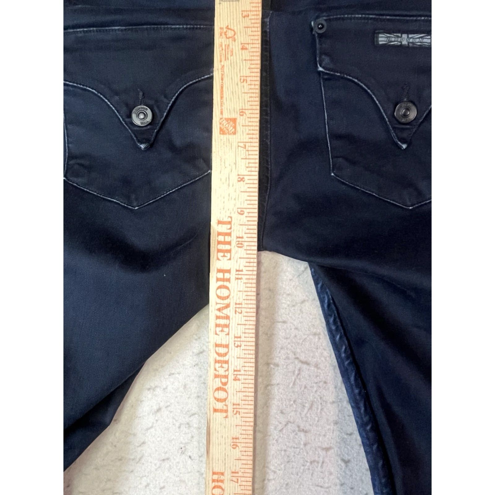 Hudson Hudson Collin Skinny Jeans Blue Size 28 Womens Stretch Pockets Denim Regular Low Rise Vintage No Size 28" / US 6 / IT 42 - 4 Thumbnail