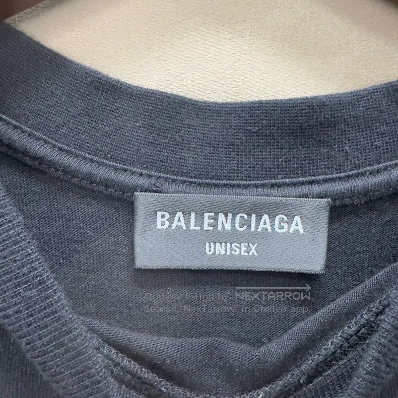 Balenciaga Fake Two-piece Top T-shirt and Shirt Collar