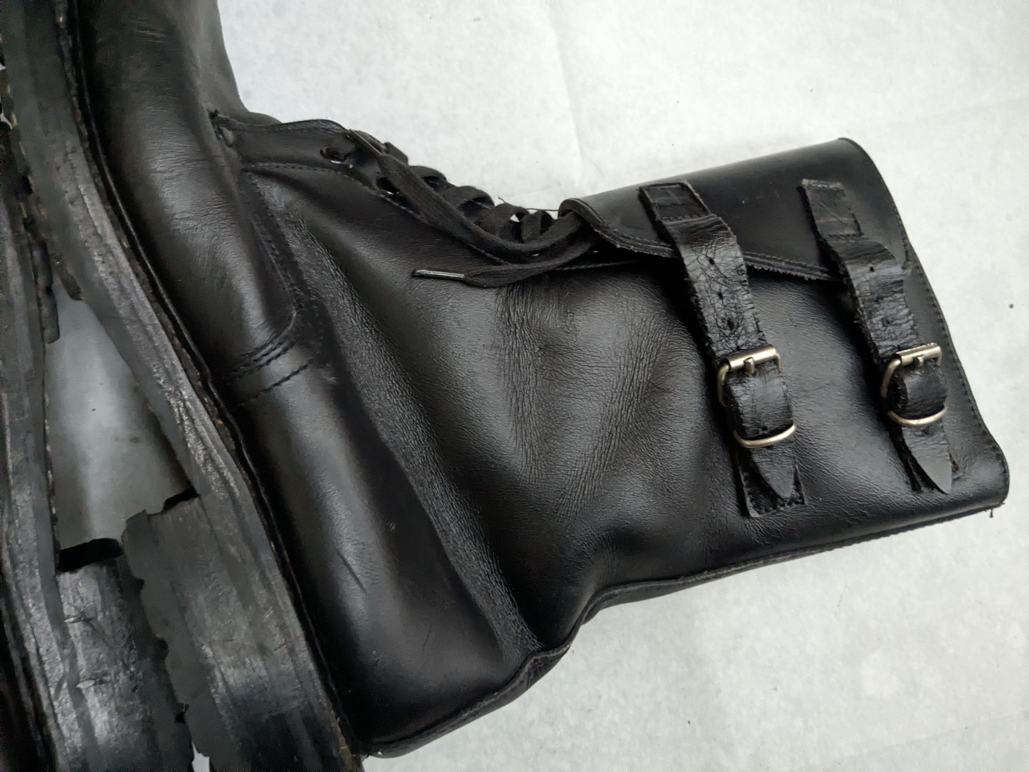 Genuine Leather Derisi Combat Boots Black 9 42 Paratrooper Military Size US 9 / EU 42 - 11 Thumbnail