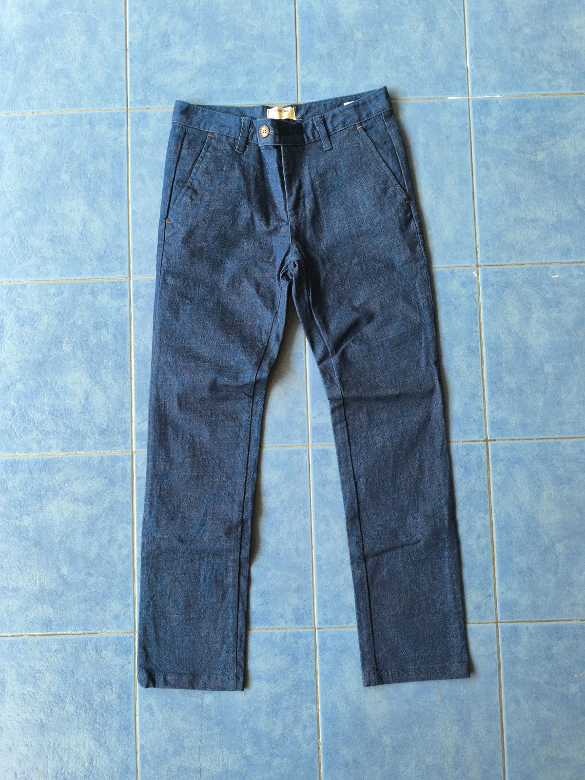 Helmut Lang × Vintage Helmut Lang Denim Casual Pants Size US 31 - 1 Thumbnail