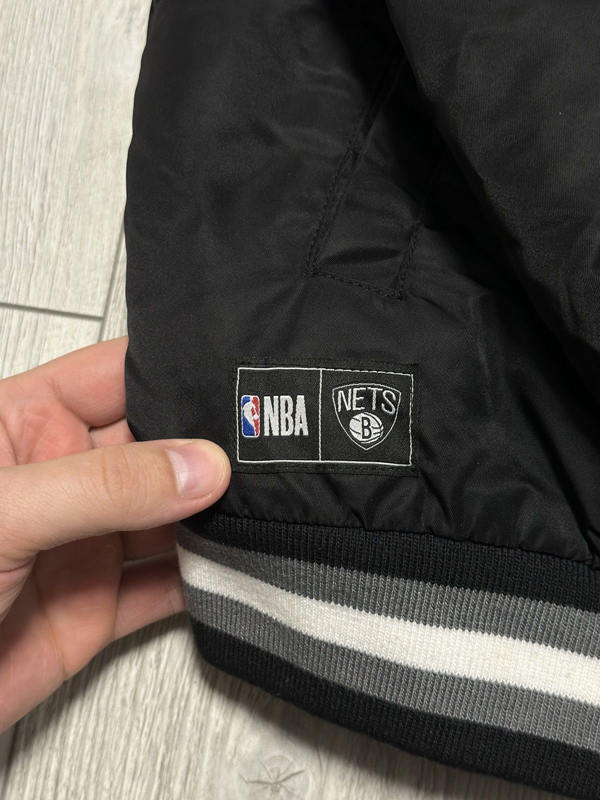NBA Vintage Brooklyn NBA Durant Nets Varsity Bomber Jacket Size US M / EU 48-50 / 2 - 4 Thumbnail