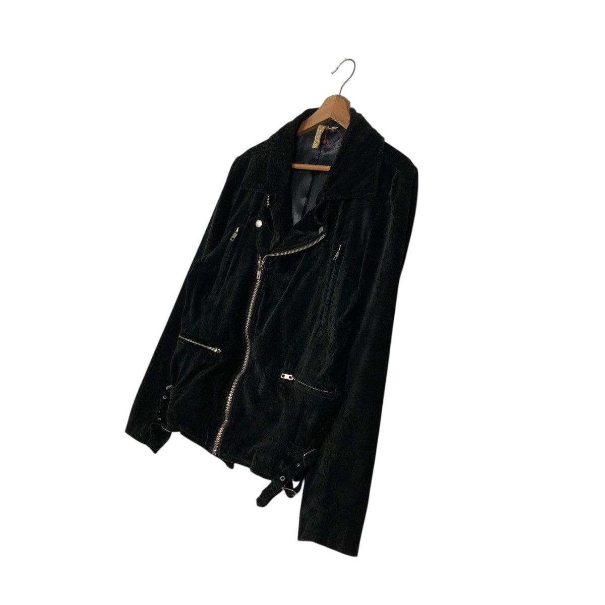 Japanese Brand Vintage Bike Jacket Double Collar Velvet Shdhu Issey Miyake Size US M / EU 48-50 / 2 - 3 Thumbnail