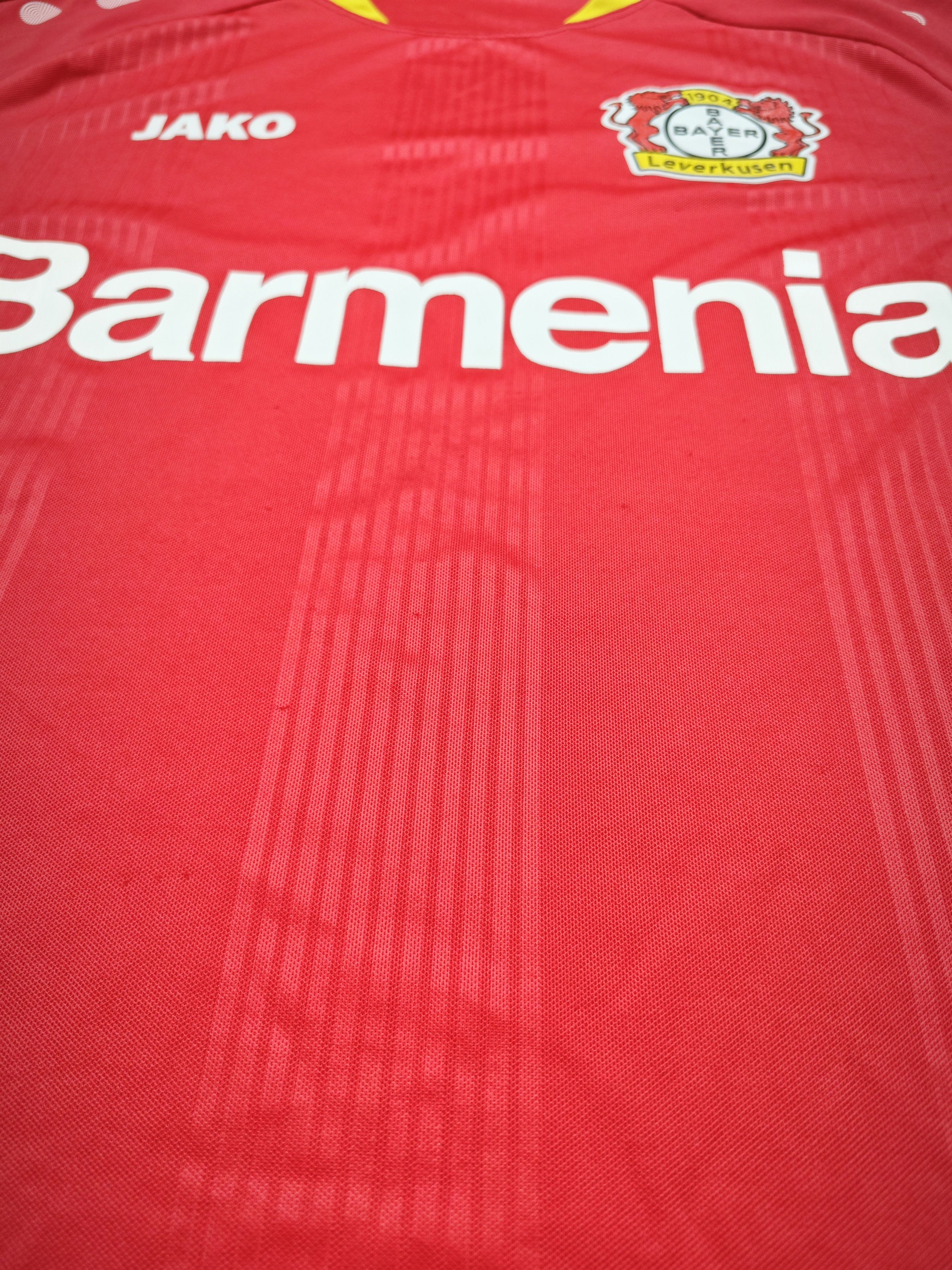 Vintage Jako Bayer Leverkusen 2020 Size US L / EU 52-54 / 3 - 3 Thumbnail