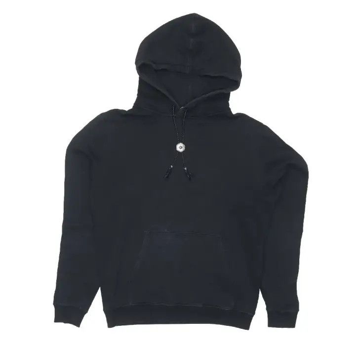 Saint Laurent Paris Yves Saint Laurent Black Hooded Sweatshirt Size US L / EU 52-54 / 3 - 1 Thumbnail