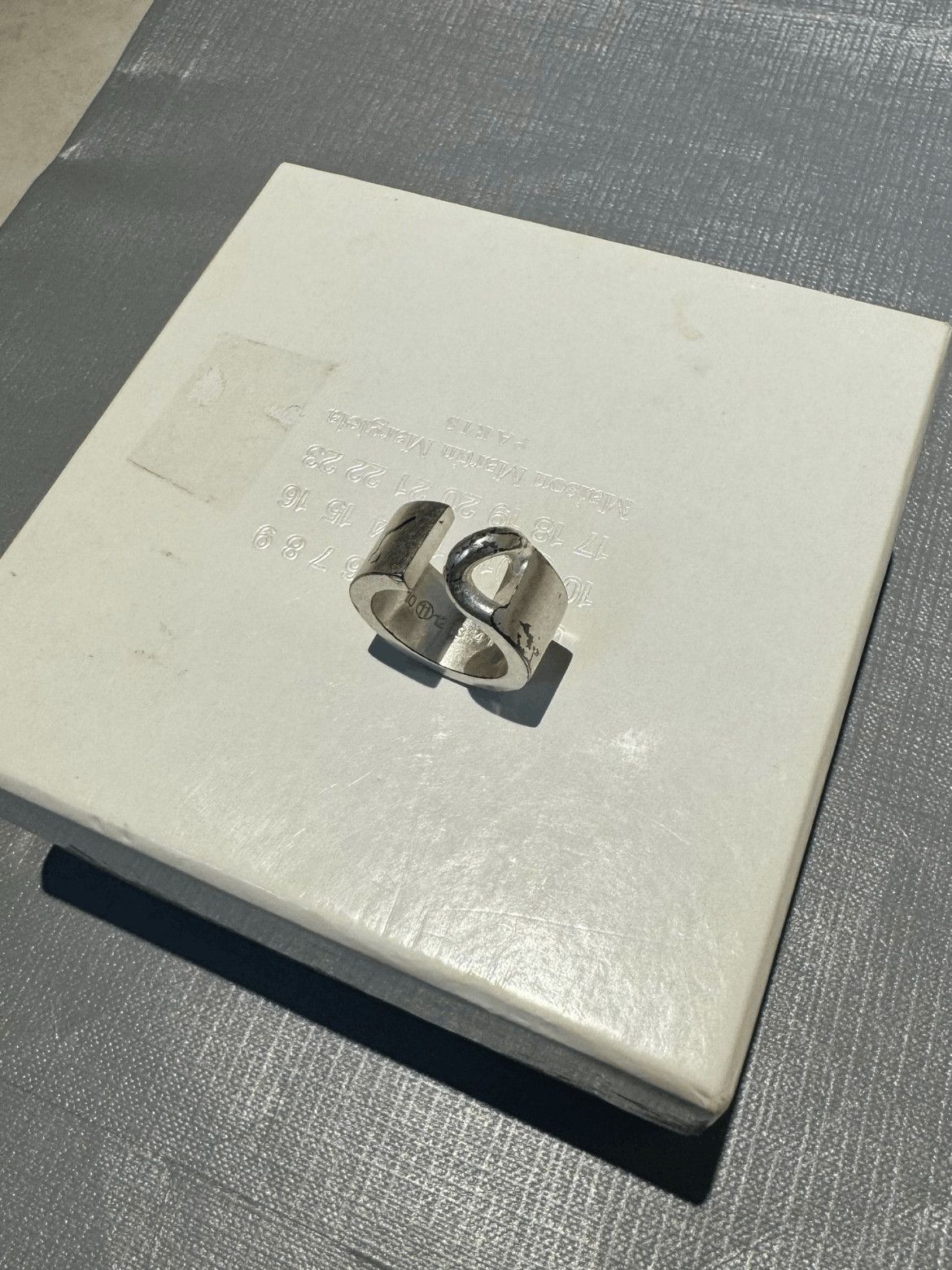 Maison Margiela 925 Silver Adjustable Ring