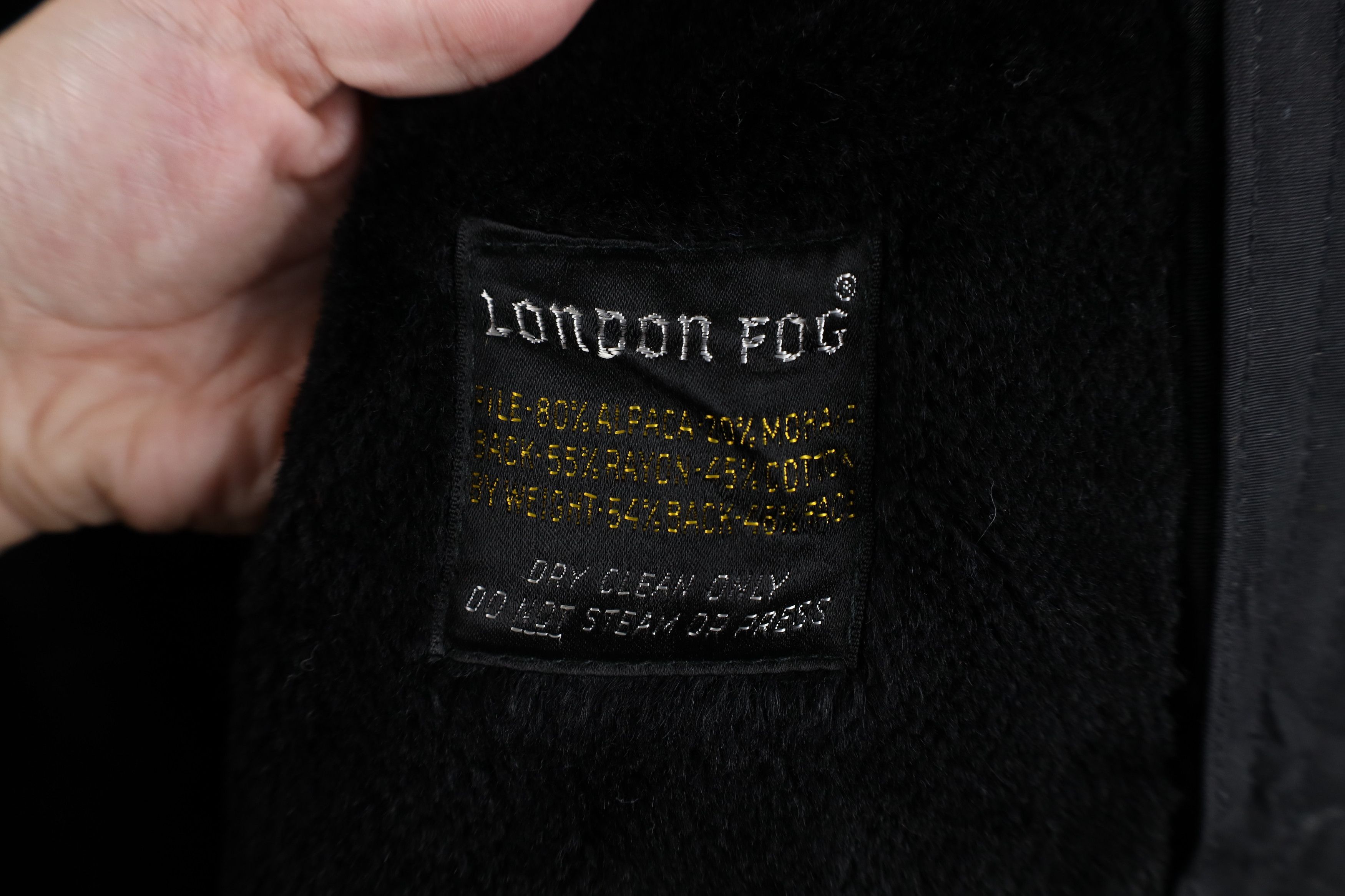 Vintage Vintage 70s Streetwear Mohair Lined Trench Coat Black USA Size US XL / EU 56 / 4 - 14 Thumbnail