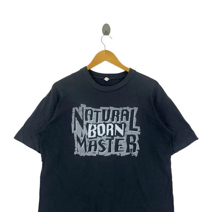 Vintage NATURAL BORN MASTER Japan Pro Wrestling Tee Shirt Size US L / EU 52-54 / 3 - 2 Thumbnail