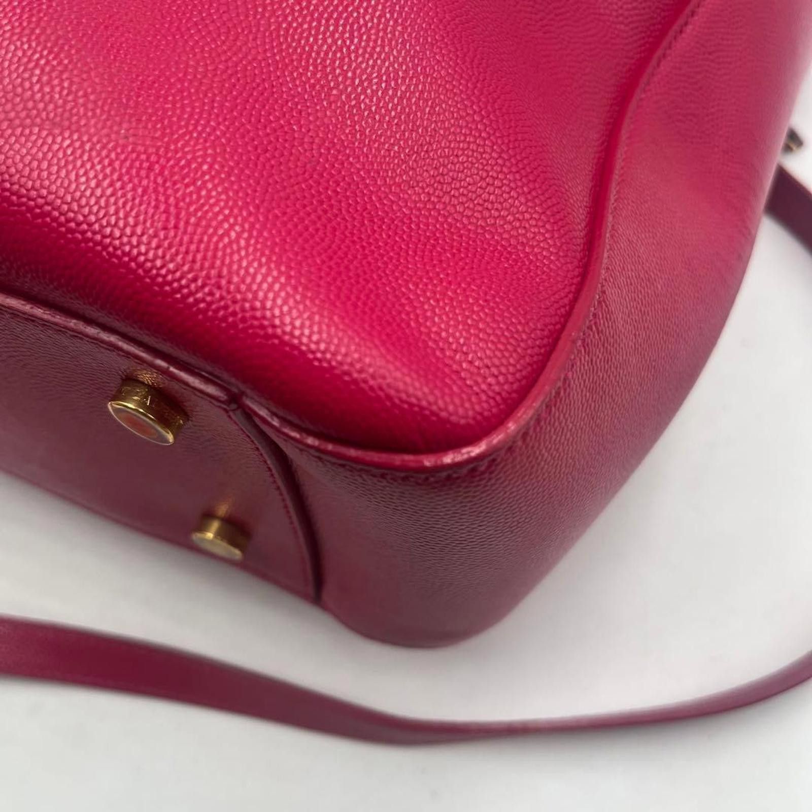 Saint Laurent Paris Saint Laurent - Red Leather Paris Bag Size ONE SIZE - 5 Thumbnail