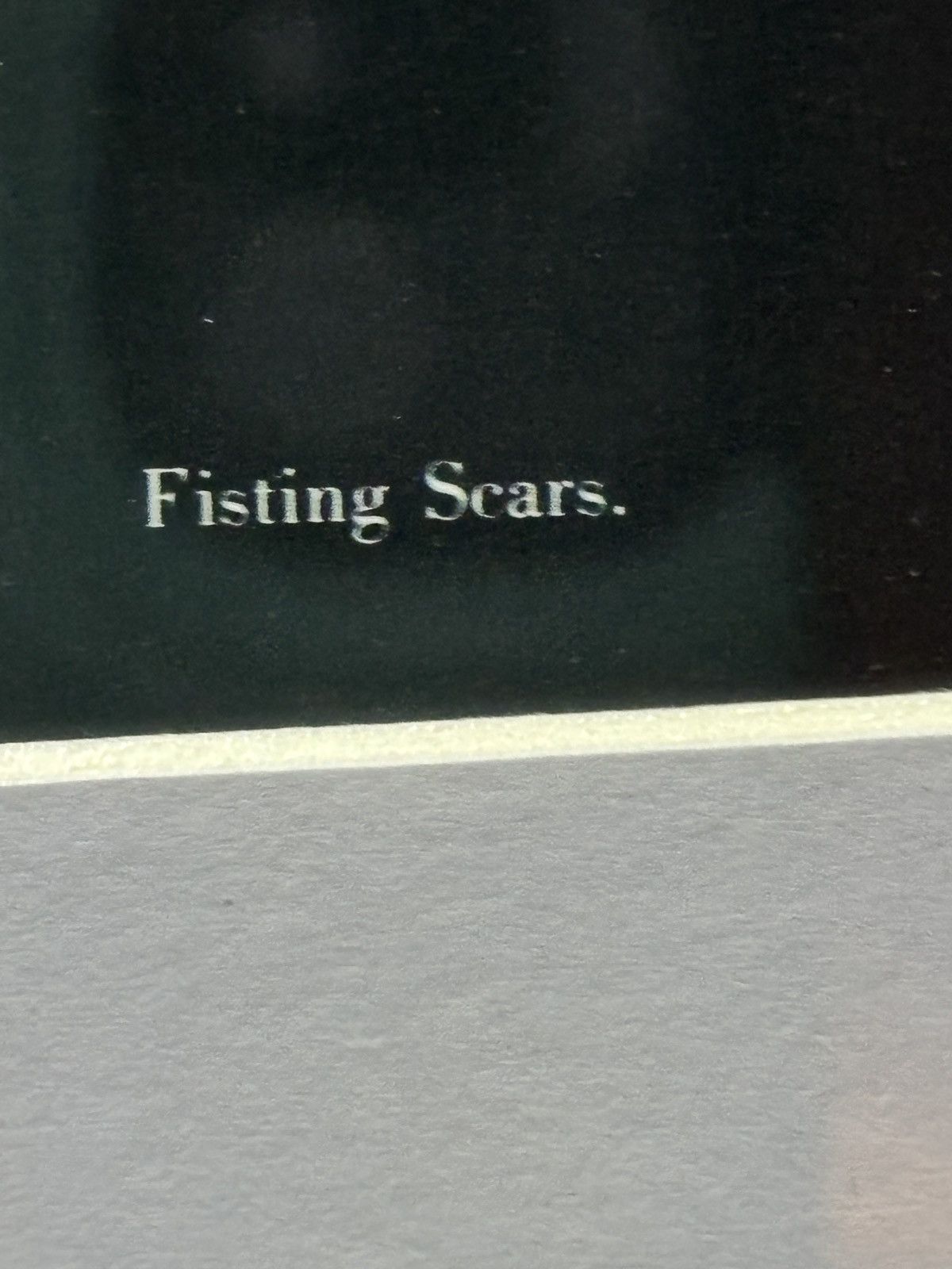 Chrome Hearts • Chrome hearts • 'Fisting Scars' Framed Poster Size ONE SIZE - 5 Thumbnail