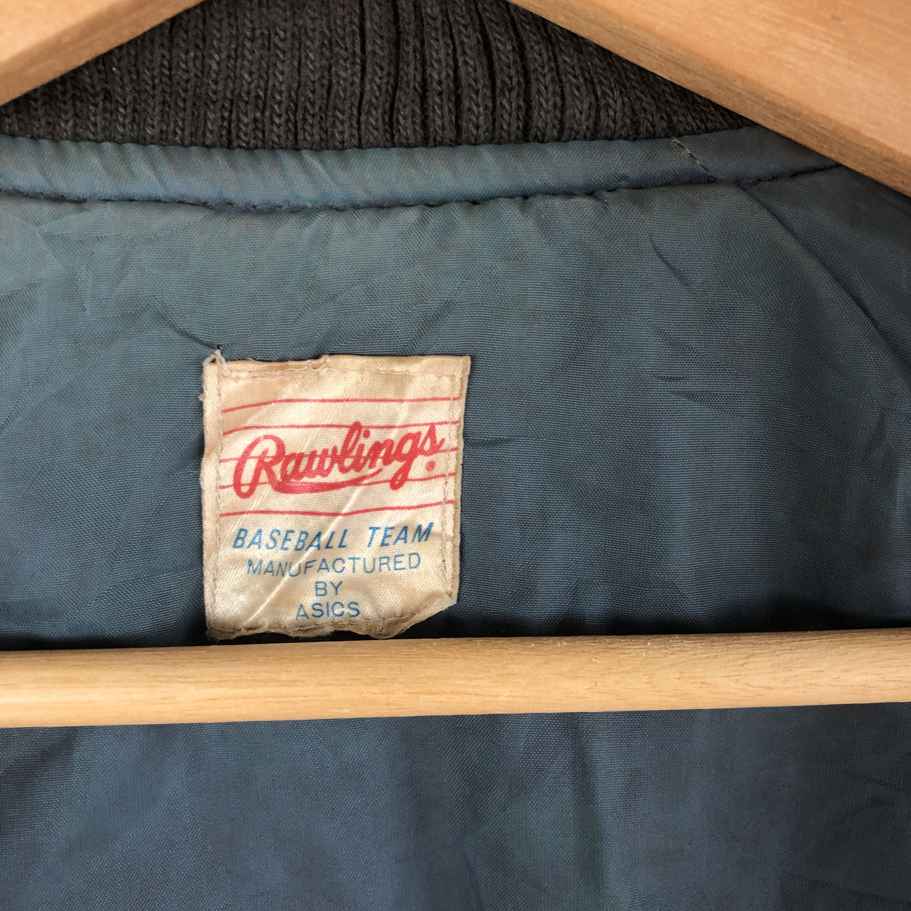 Vintage Rawlings Varsity Jackets Japanese Baseball Wool Jackets Size US M / EU 48-50 / 2 - 9 Thumbnail