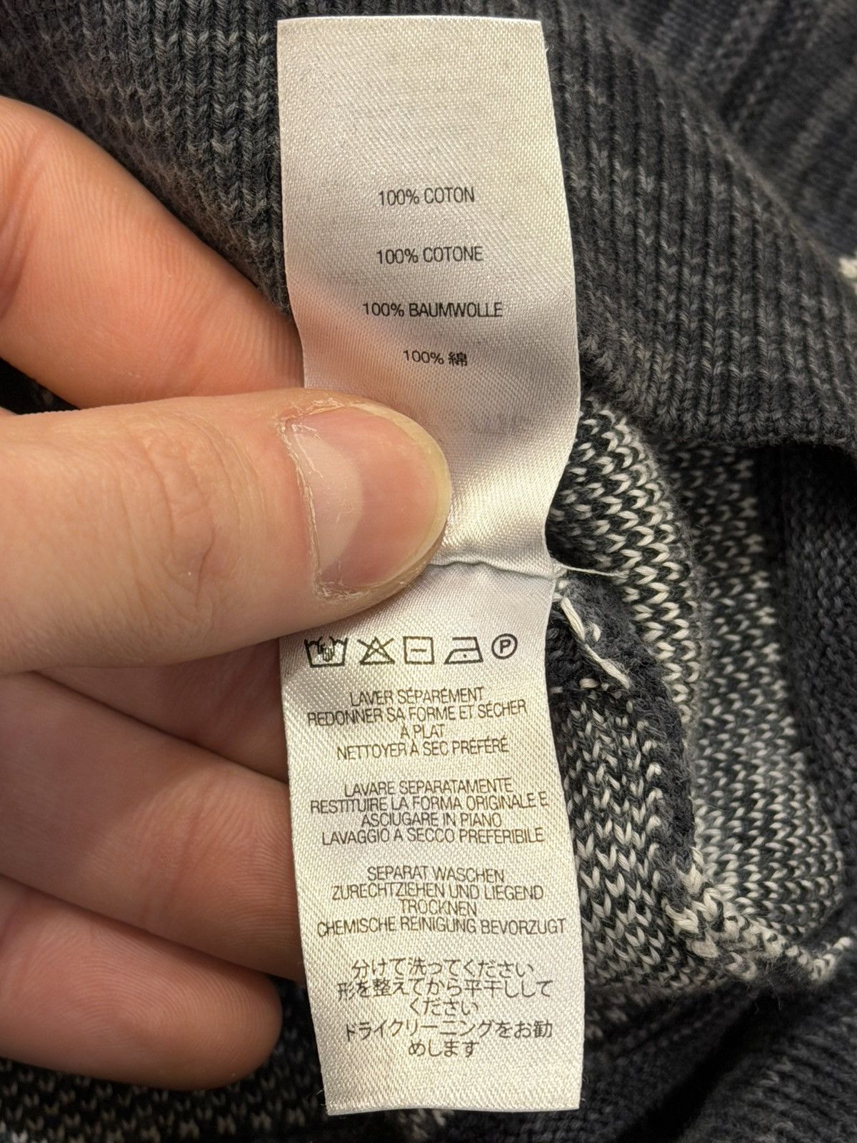 Missoni × Supreme Missoni x Supreme Zip Long Sleeve Polo - Black Size US L / EU 52-54 / 3 - 7 Thumbnail