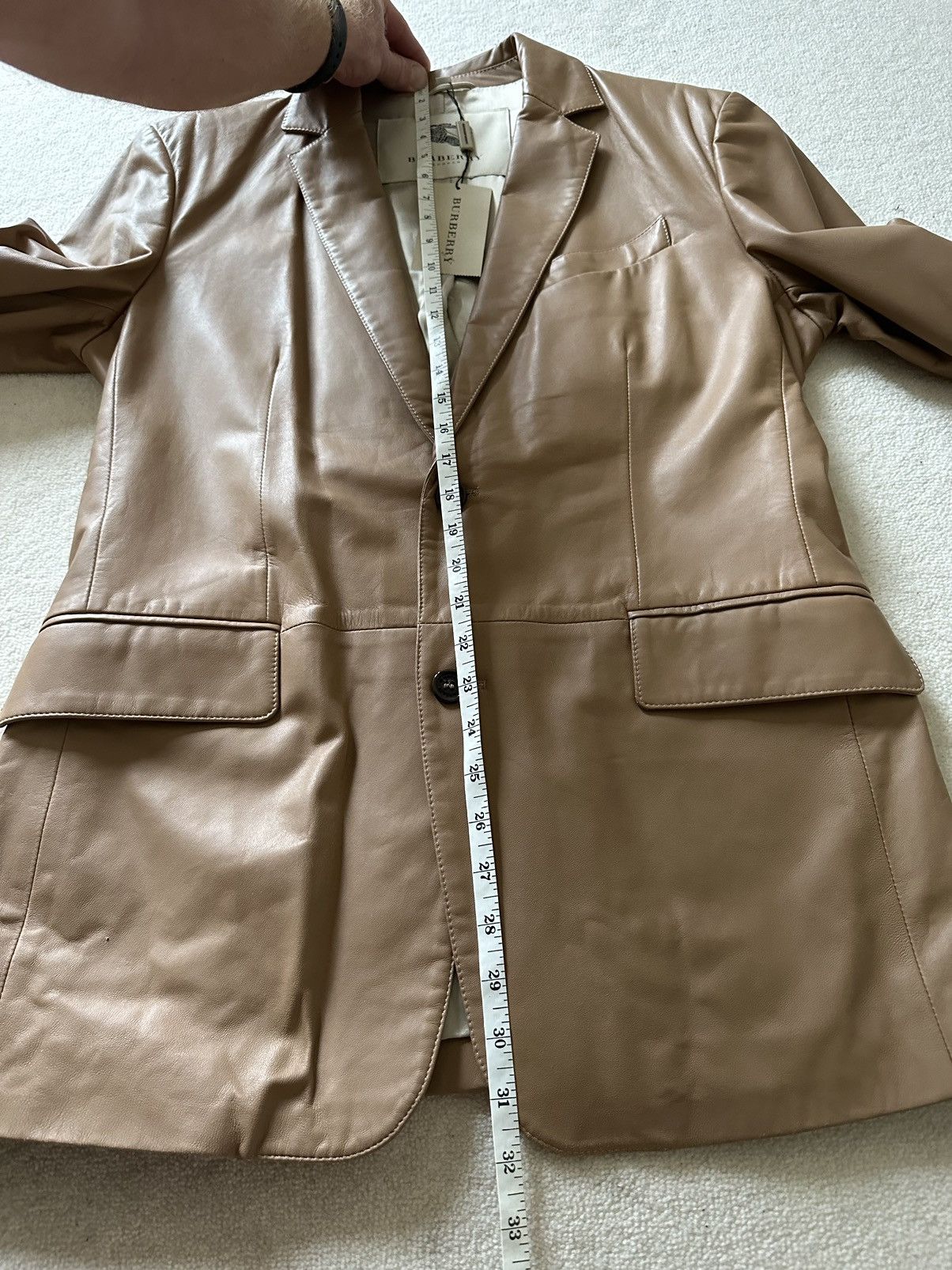 Burberry Burberry leather jacket blazer sample C Bailey Size US M / EU 48-50 / 2 - 10 Thumbnail