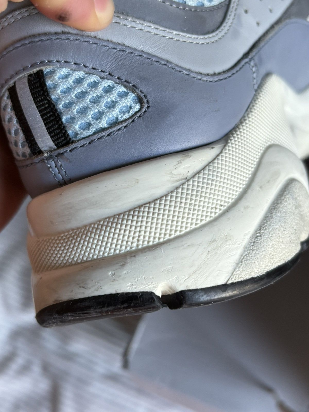Dior Dior sky blue b22 sneakers Size US 11 / EU 44 - 9 Thumbnail