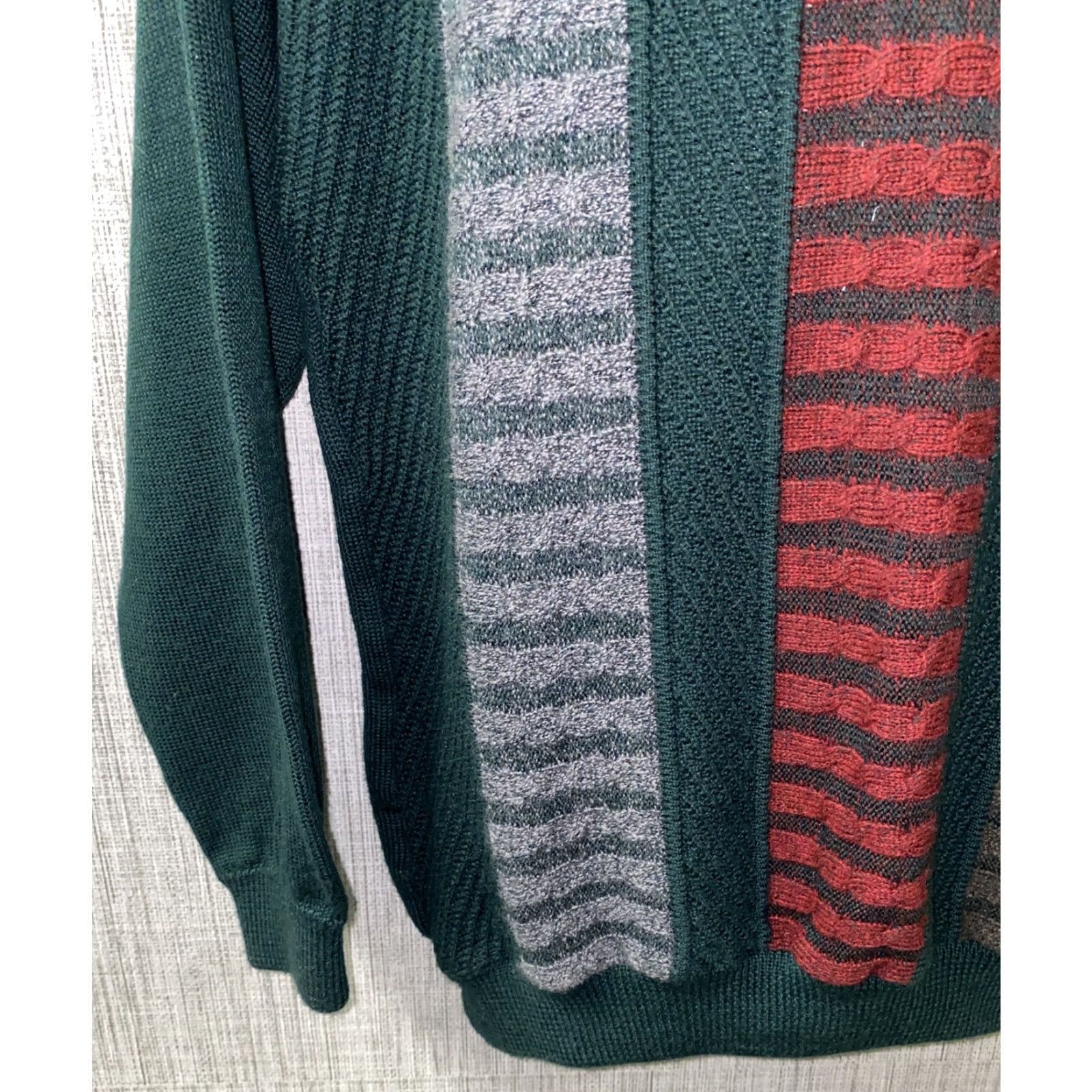 Vintage Kellerman Sweater Green Ireland Wool/Acrylic Crewneck XL Men Regular Size XL Mens Size US XL / EU 56 / 4 - 3 Thumbnail