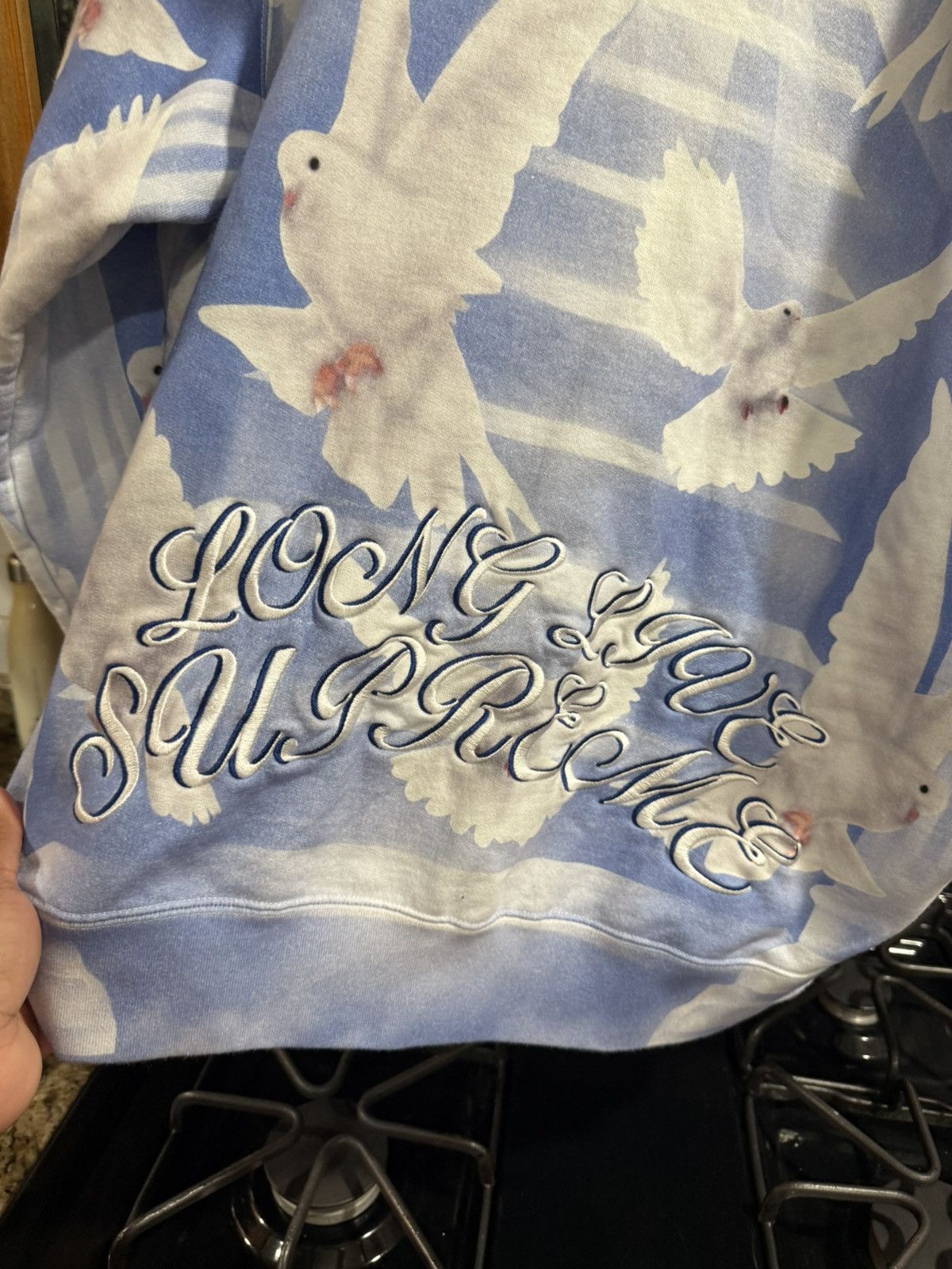 Supreme Supreme Doves Hoodie Size Large Size US L / EU 52-54 / 3 - 8 Thumbnail