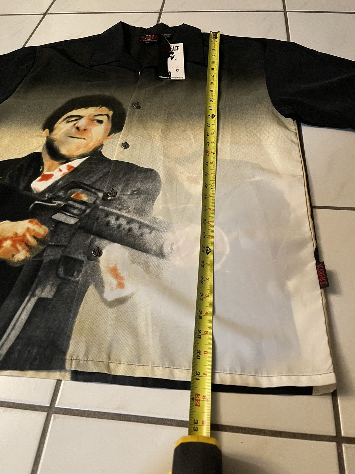 Vintage 90’s Dragonfly Men’s SCARFACE “Little Friend” Shirt Size XL Size US XL / EU 56 / 4 - 4 Thumbnail