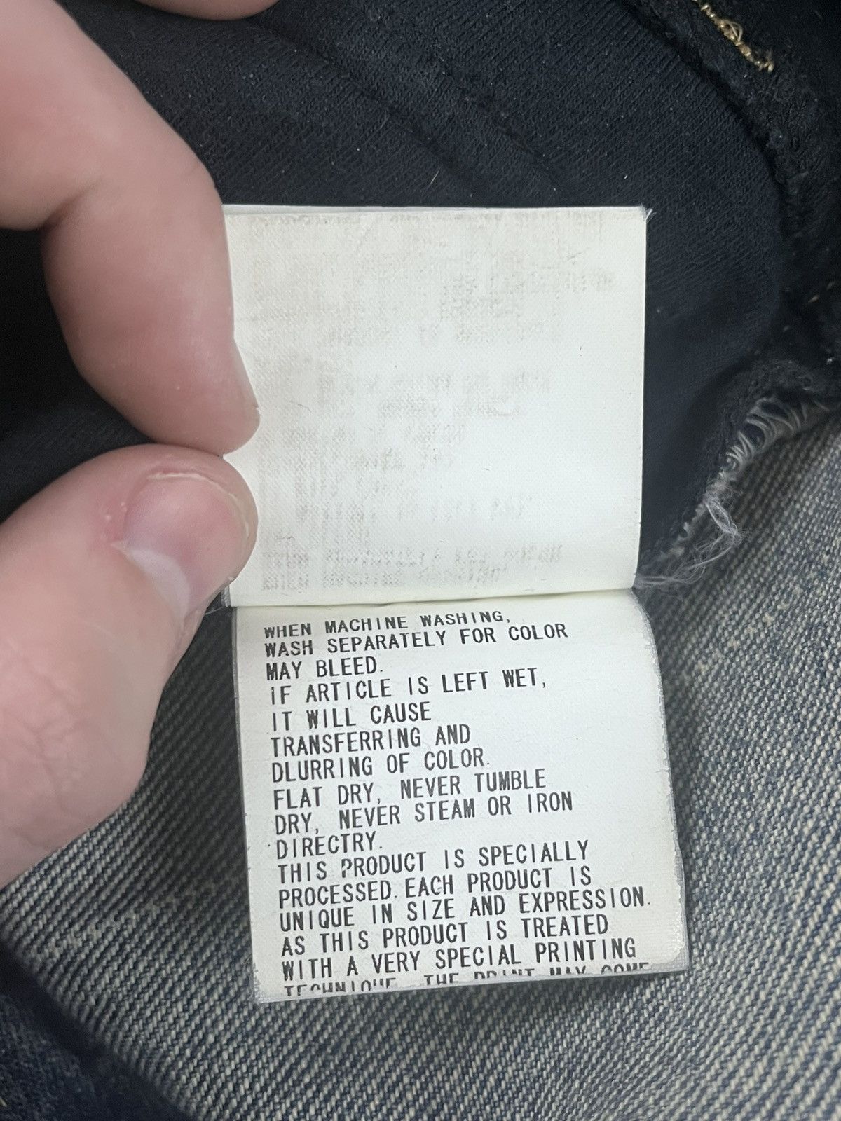 Undercover Undercover SS06 “T” Klaus Hybrid Denim Size US 32 / EU 48 - 11 Thumbnail