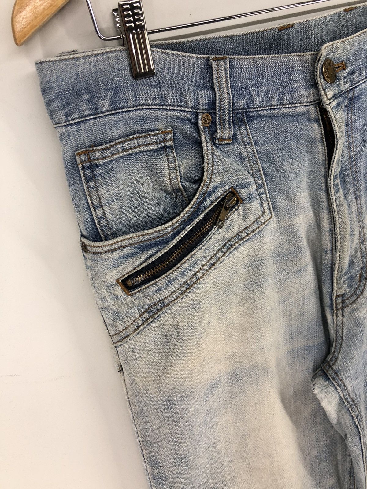 Smith's American Vintage Smith's American Faded Blue Jeans Size US 34 / EU 50 - 4 Thumbnail