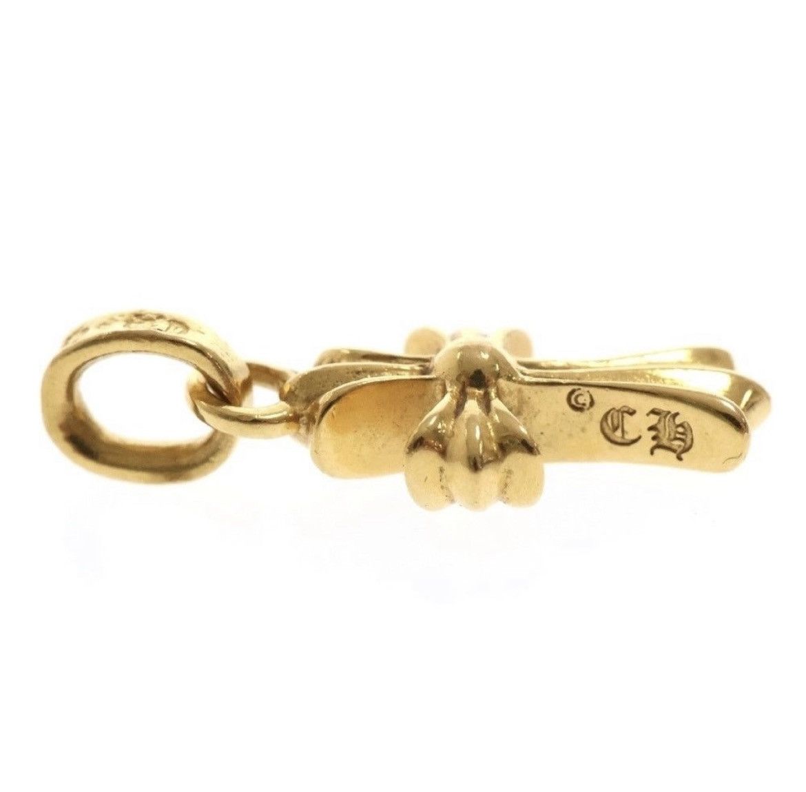 Chrome Hearts CHROME HEARTS 22K Gold Baby Fat Cross Pendant Size ONE SIZE - 4 Thumbnail