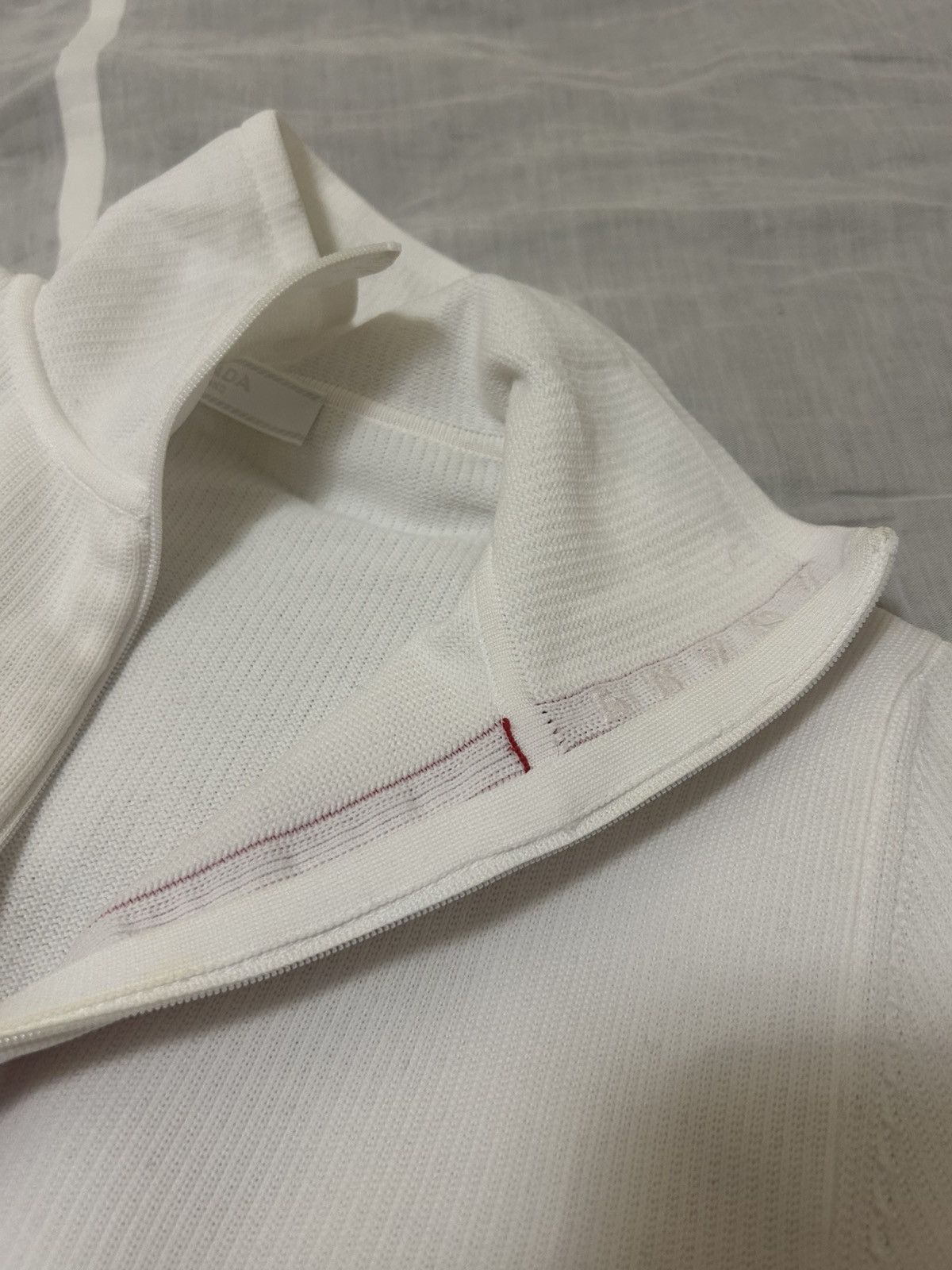 Prada Prada Sport Linea Rossa Quarter Zip Technical Sweatshirt Size XS / US 0-2 / IT 36-38 - 17 Thumbnail