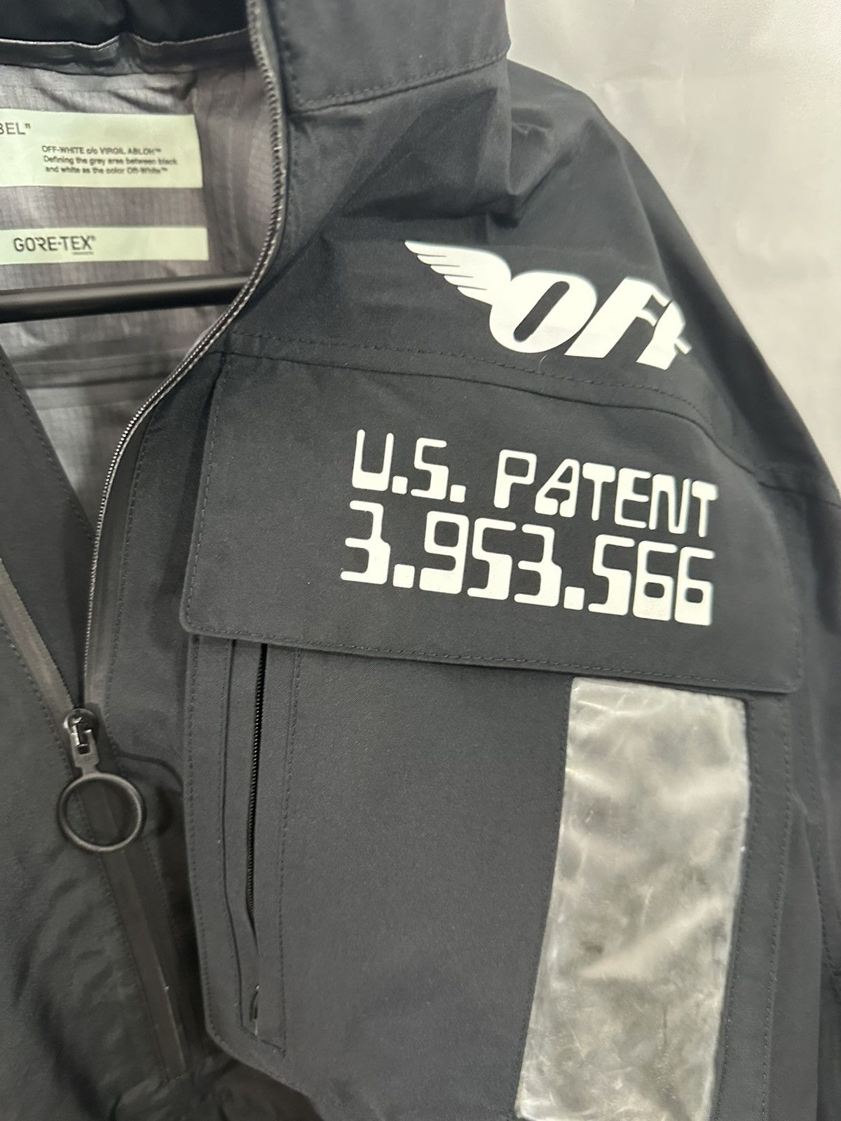 Off-White Off White Gor Tex Jacket Size US XL / EU 56 / 4 - 5 Thumbnail