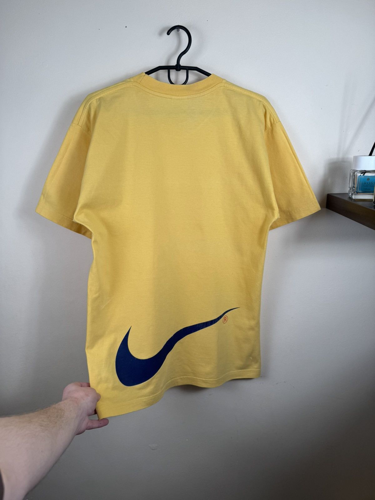 Nike Vintage Nike T shirt Centre Logo Peach Streetwear M Size US M / EU 48-50 / 2 - 19 Thumbnail