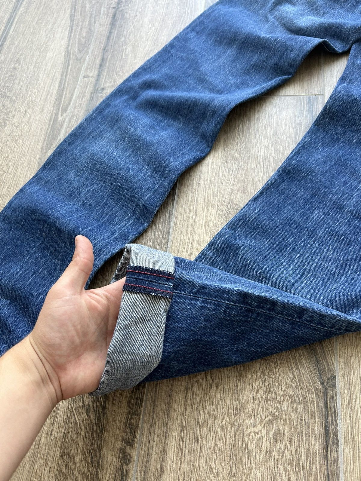 Levi's Vintage Clothing Levis Red Limited Edition jeans R button Japanese denim Size US 33 - 5 Thumbnail
