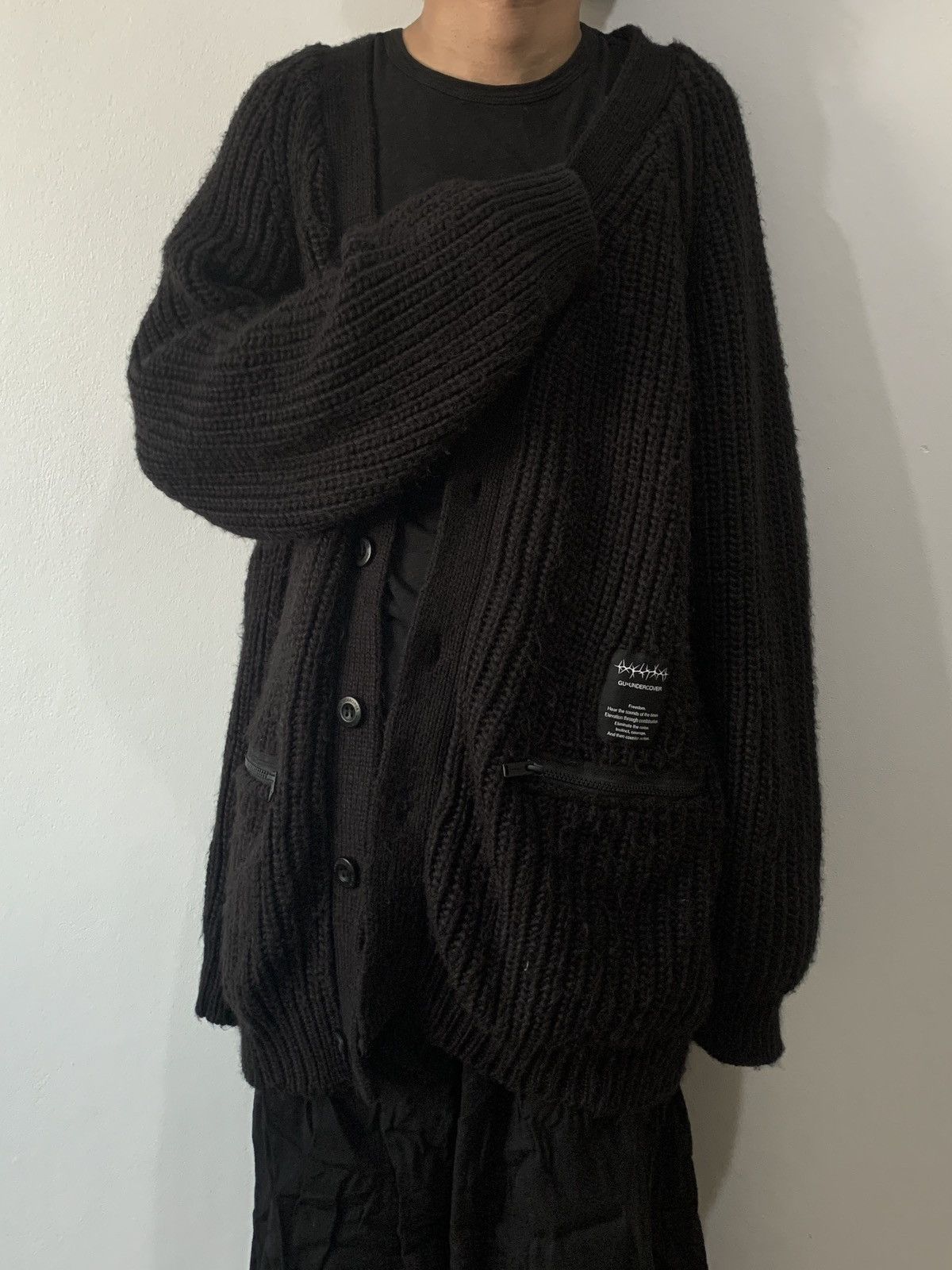 Undercover UNDERCOVER X GU KNIT CARDIGAN Size US XL / EU 56 / 4 - 1 Thumbnail
