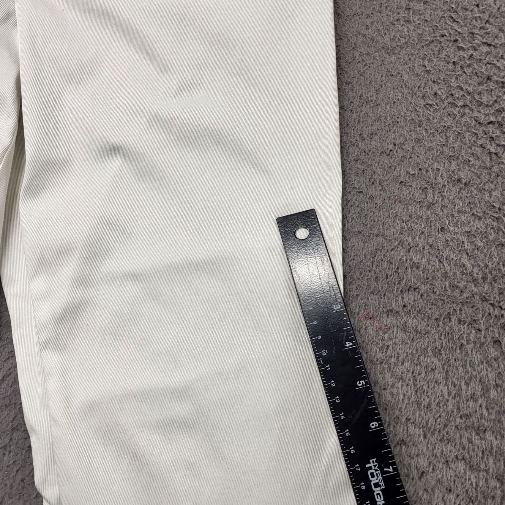 New York & Company Capri Pants Women's Size 8 White Stretch Crop Pockets Beach Date Night, Women's (Size 30) — image 5 of 6