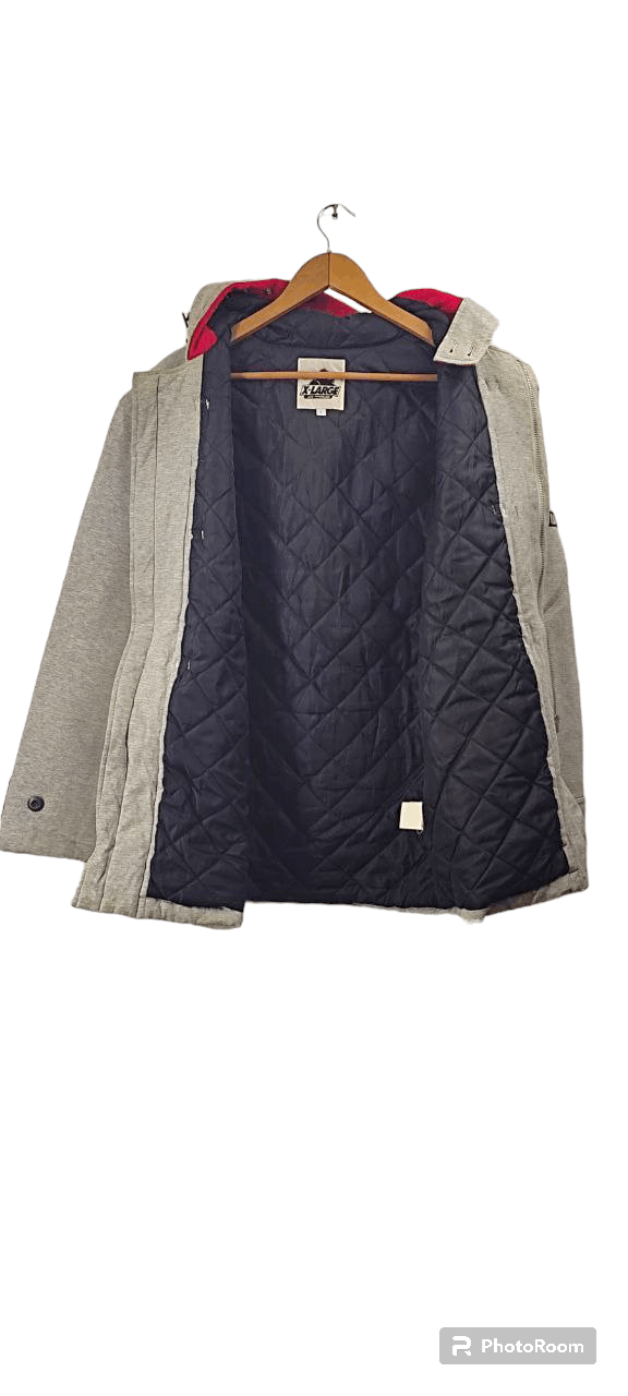 Xlarge X LARGE DUFFLE COAT JACKET Size US L / EU 52-54 / 3 - 6 Thumbnail