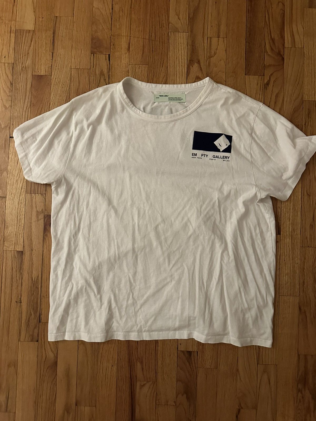 Other Off-White EM PTY Gallery T-Shirt RARE XL Size US XXL / EU 58 / 5 - 2 Thumbnail