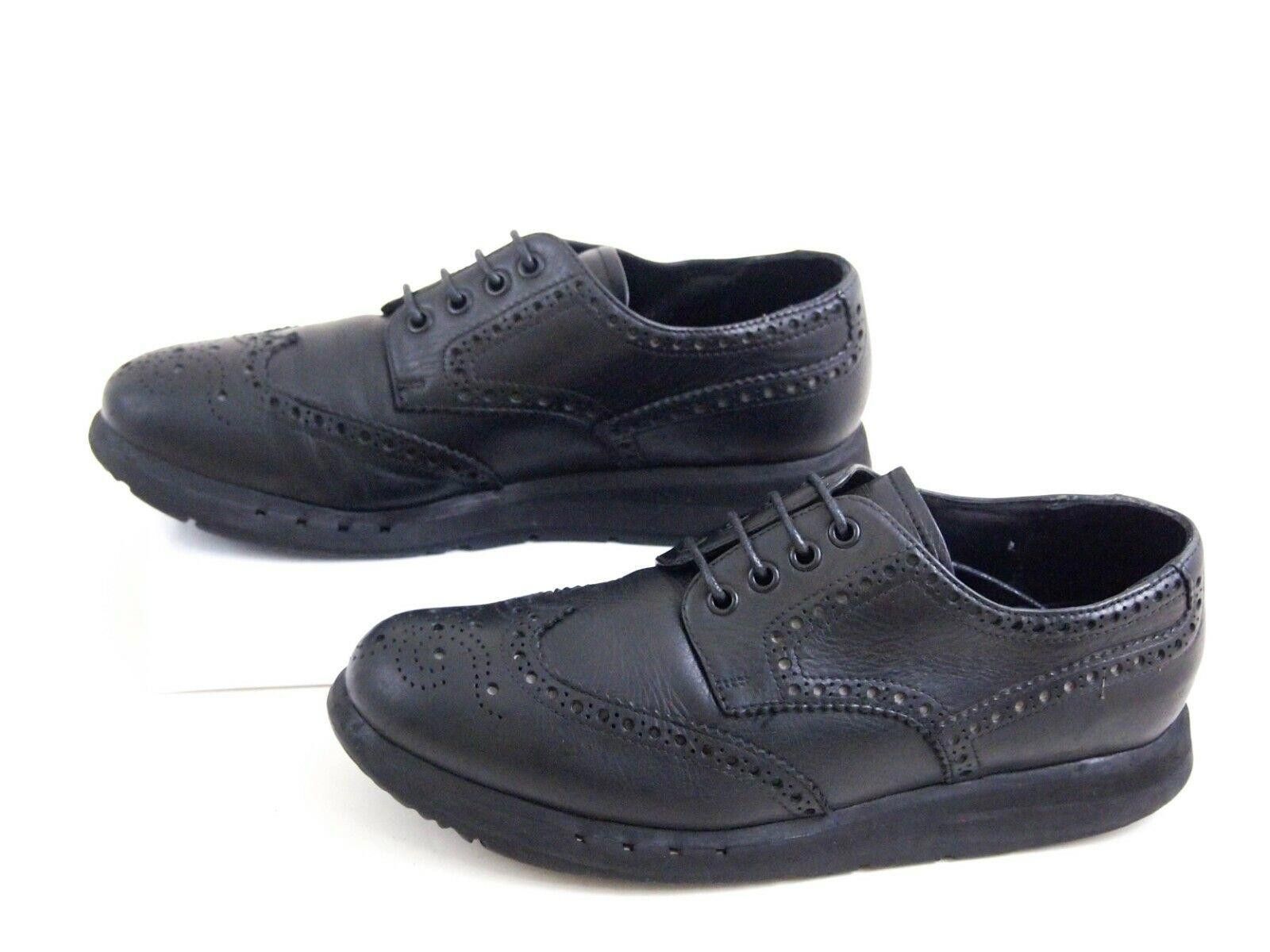 Prada Prada 4E2604 Brogues Lug Sole Black Mens EU 39.5 US 6.5 Size US 6.5 / EU 39-40 - 4 Thumbnail