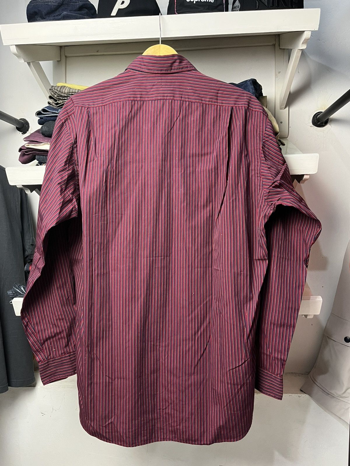 RRL Ralph Lauren Vintage RRL Ralph Lauren Stripe Button up Shirt Size US M / EU 48-50 / 2 - 8 Thumbnail