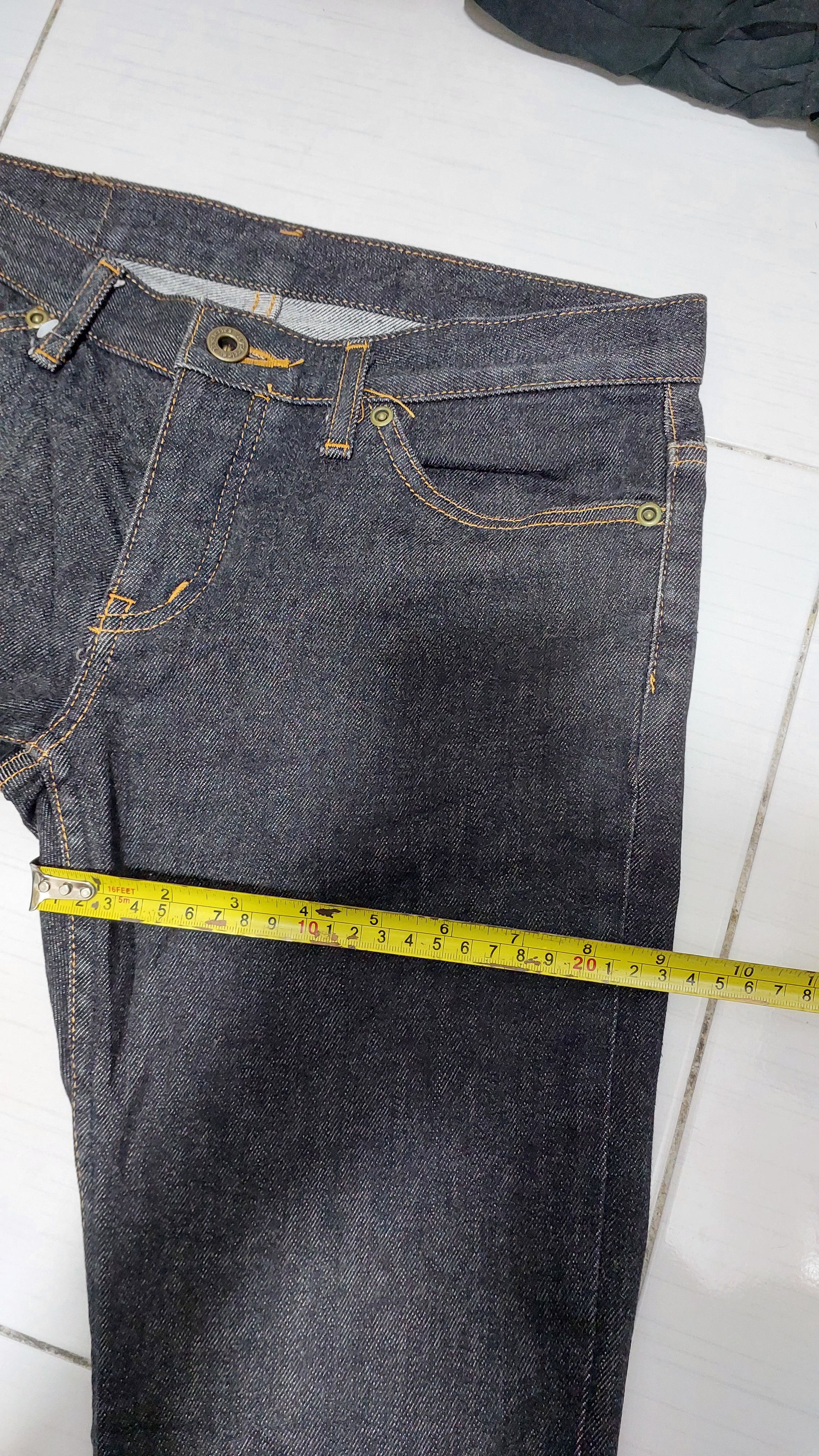 Hysteric Glamour × Japanese Brand HYSTERIC GLAMOUR STRETCHABLE WOMEN'S JEANS PANT Size 29" - 6 Thumbnail