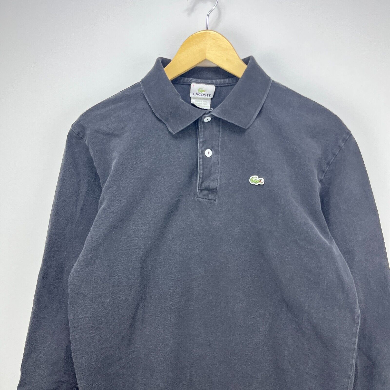 Lacoste × Vintage Vintage Lacoste Rugby Long Sleeve Shirt Medium Size US M / EU 48-50 / 2 - 2 Thumbnail