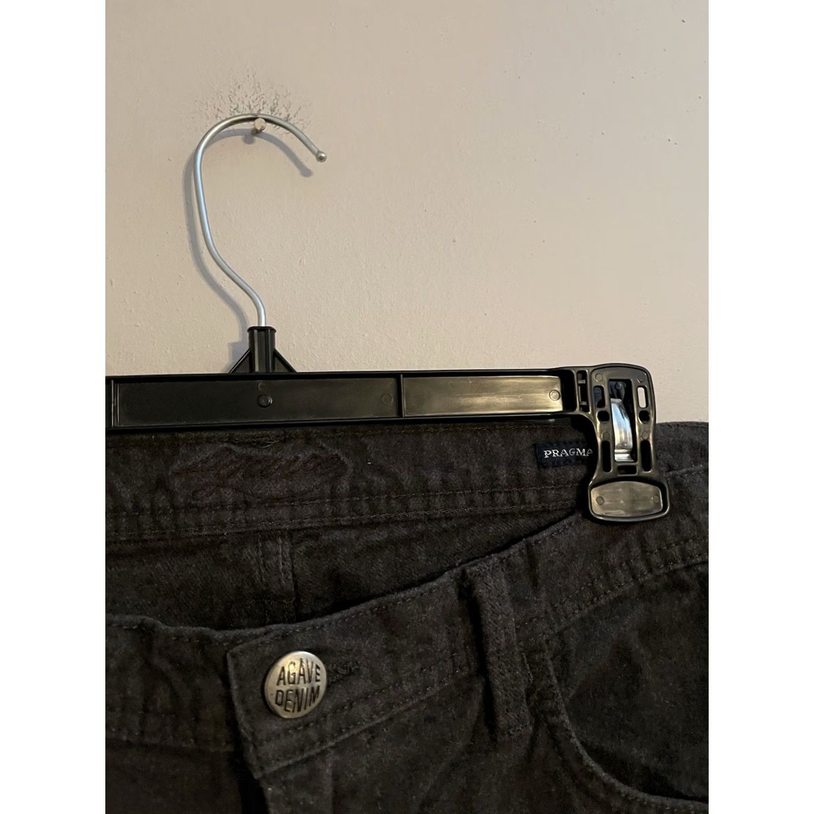 Vintage Agave USA Brown Melange Flannel Pants Men's 34 (35x31) Size US 34 / EU 50 - 2 Thumbnail
