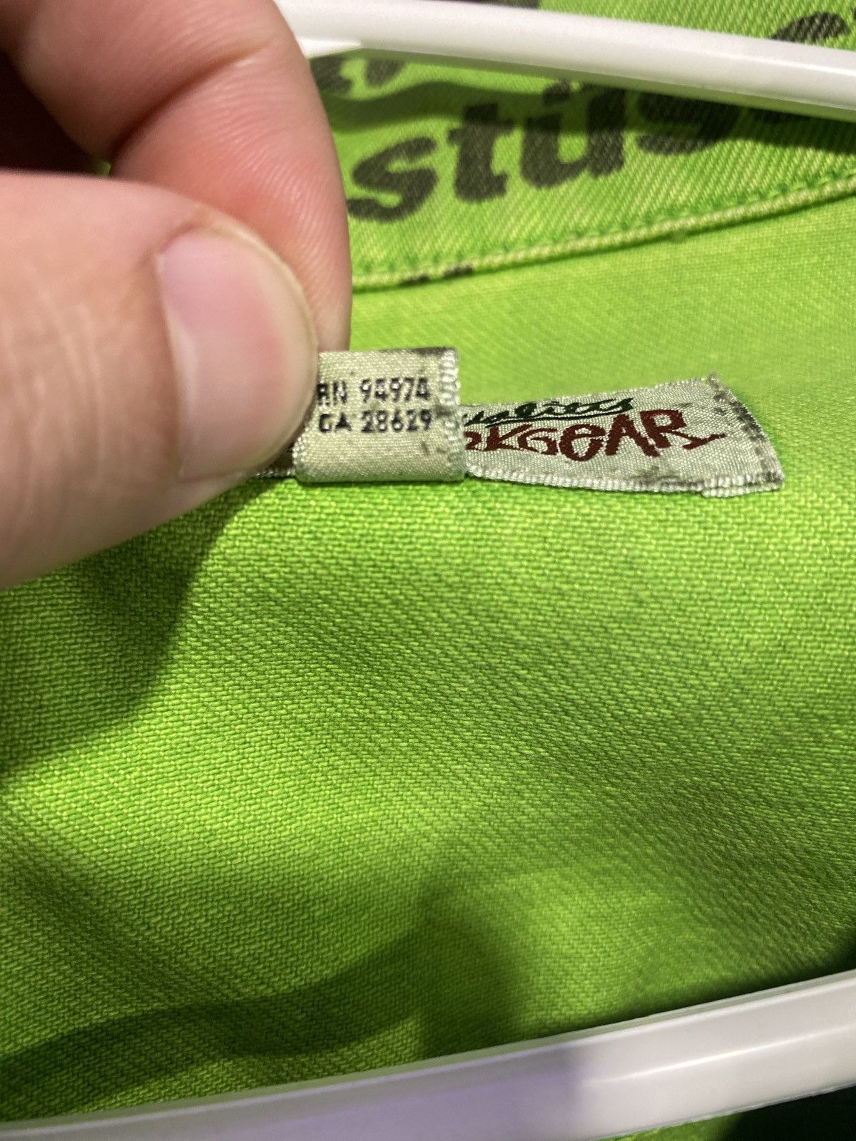 Cactus Plant Flea Market × Stussy CPFM Cactus Plant Flea Market Stussy Jacket XL Denim Men’s Size US XL / EU 56 / 4 - 9 Thumbnail