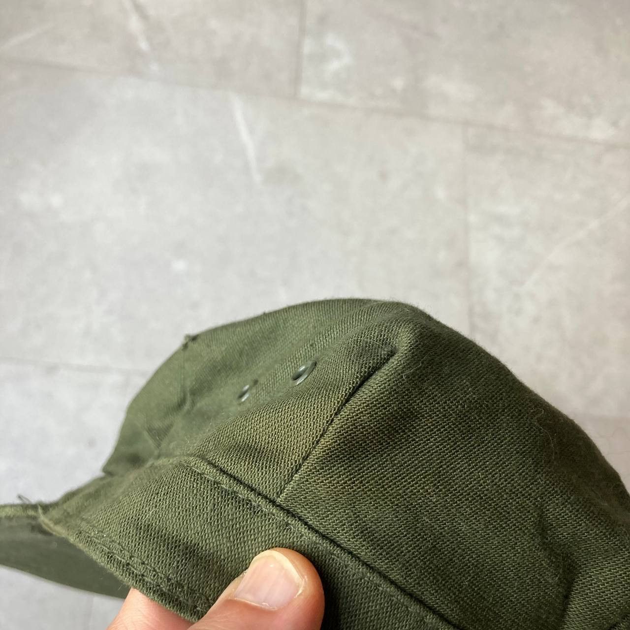 Vintage Vintage 80s Military Utility Cap USA NATO Size XL Size ONE SIZE - 9 Thumbnail