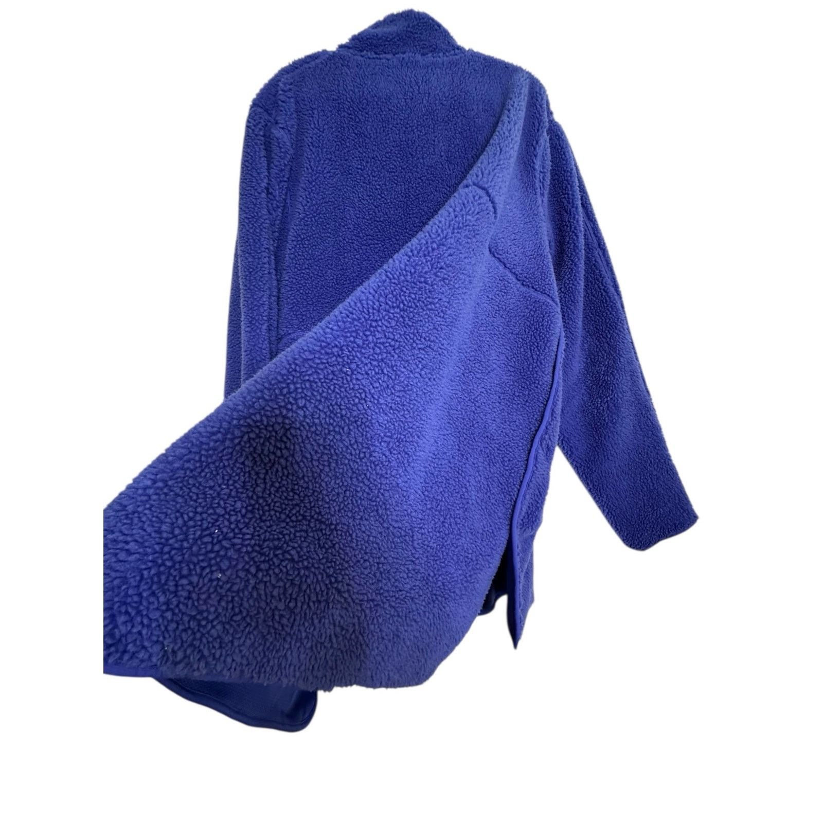 Nike Nike Yoga blue sherpa fleece pull over sweatshirt size 3XL Size US XXL / EU 58 / 5 - 9 Thumbnail
