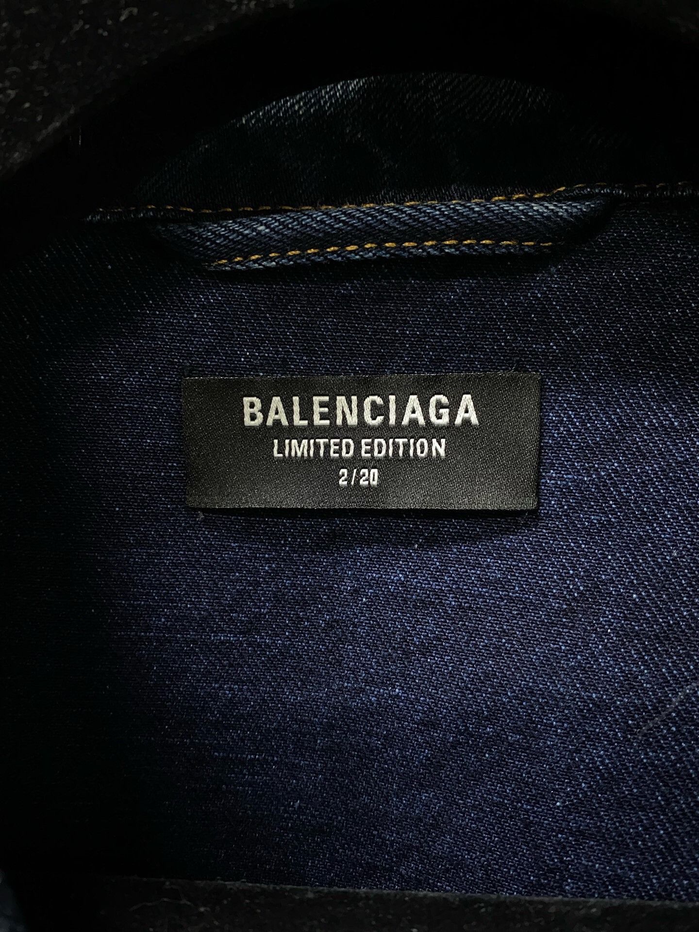 Balenciaga balenciaga limited edition denim jacket Size US XS / EU 42 / 0 - 4 Thumbnail