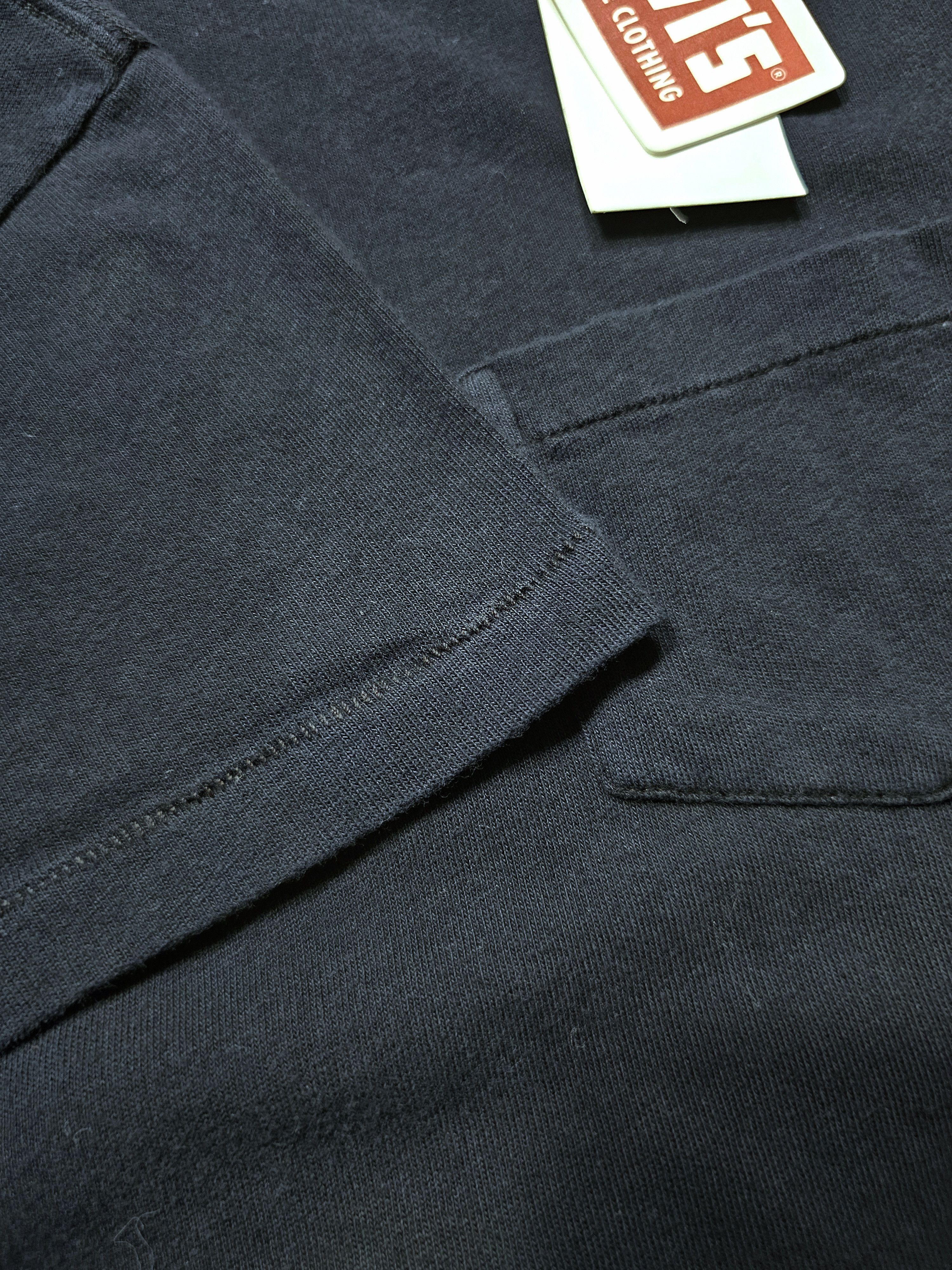 Levi's Vintage Clothing NWT LVC Levi's Vintage Clothing 1950s Sportswear Tee Black Size US XS / EU 42 / 0 - 5 Thumbnail
