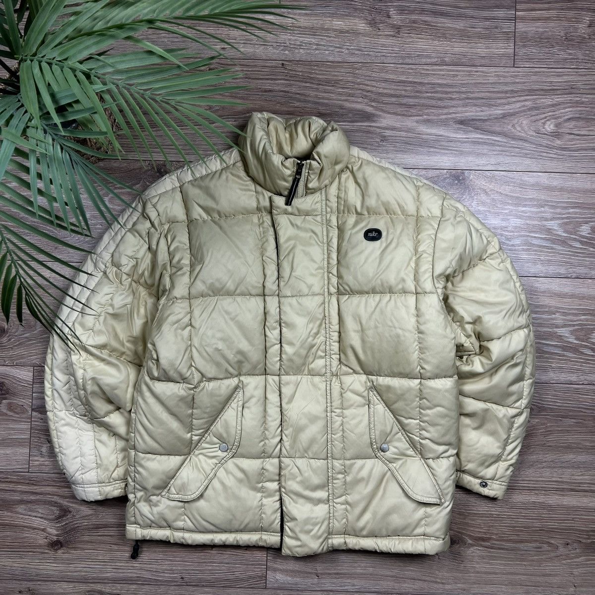 Nike 90s Nike Retro Logo Vintage Y2K Gorpcore Puffer Down Jacket Size US M / EU 48-50 / 2 - 1 Thumbnail