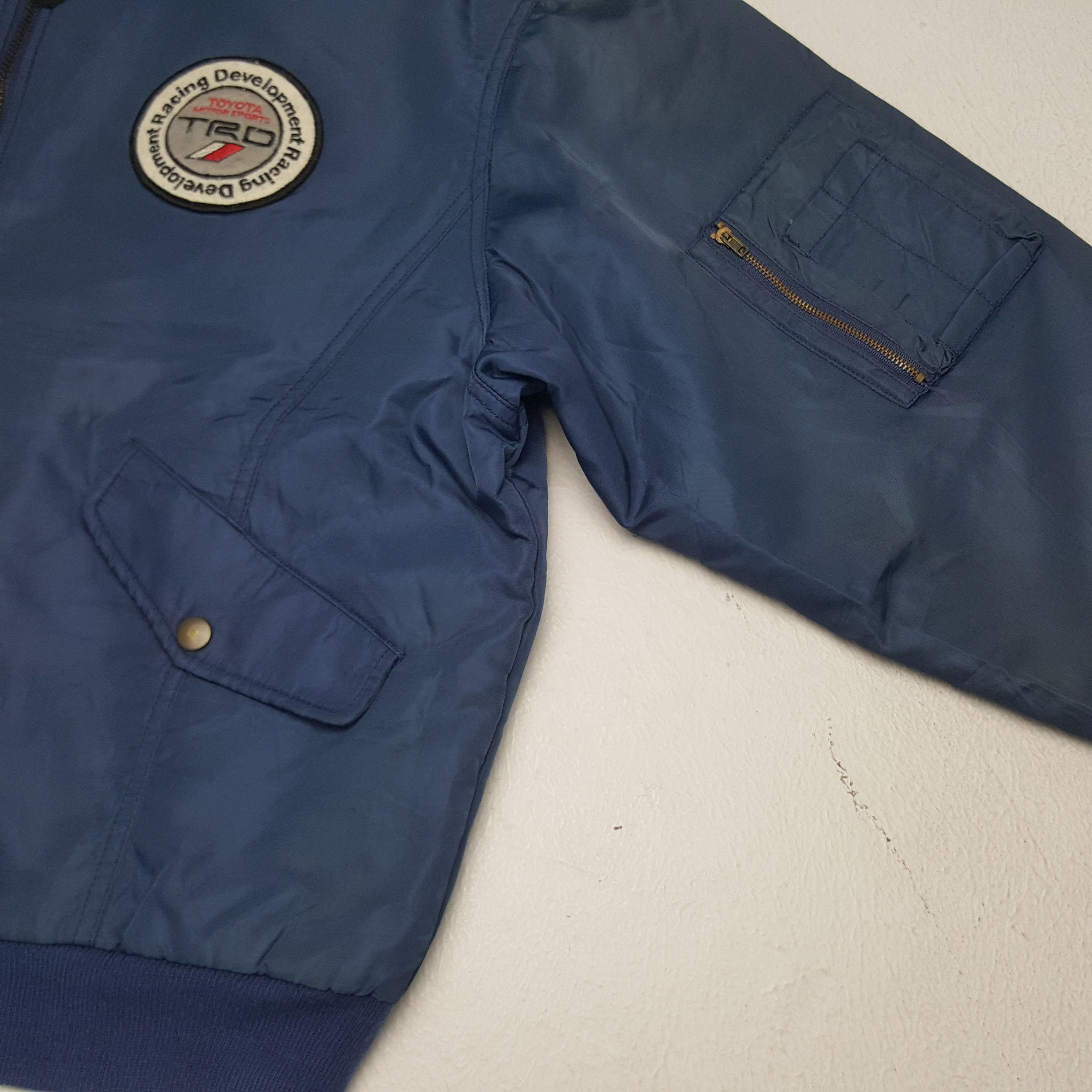 Japanese Brand × Vintage Vintage TRD Toyota Racing Motorsports Bombers Jacket Size US L / EU 52-54 / 3 - 8 Thumbnail