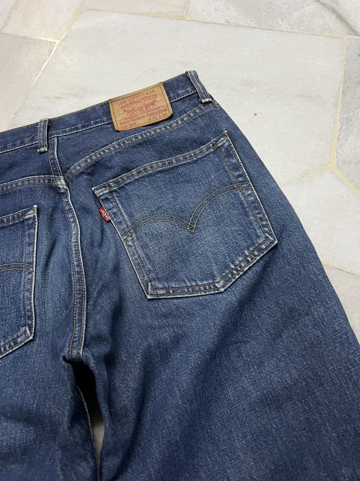 Levi's 90’s LEVIS 503 DISTRESSED JEAN Size US 31 - 19 Thumbnail
